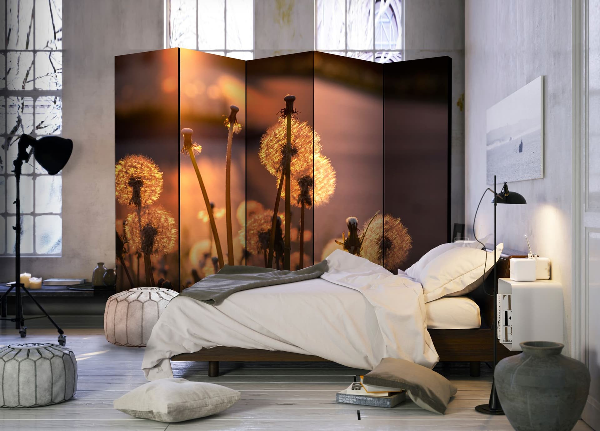 

Parawan 5-częściowy - Pożegnanie lata II [Room Dividers] (rozmiar 225x172)