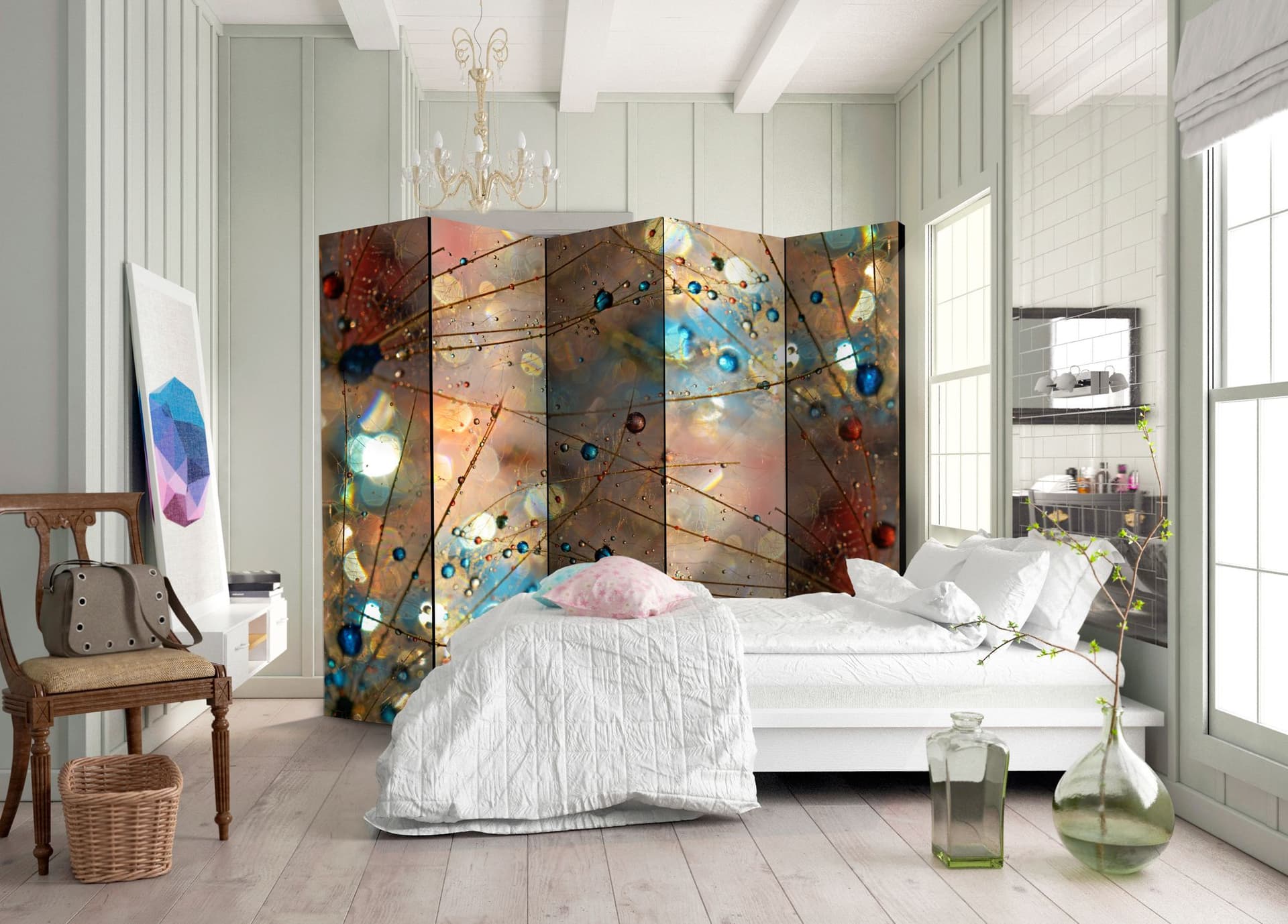 

Parawan 5-częściowy - Magiczny świat II [Room Dividers] (rozmiar 225x172)