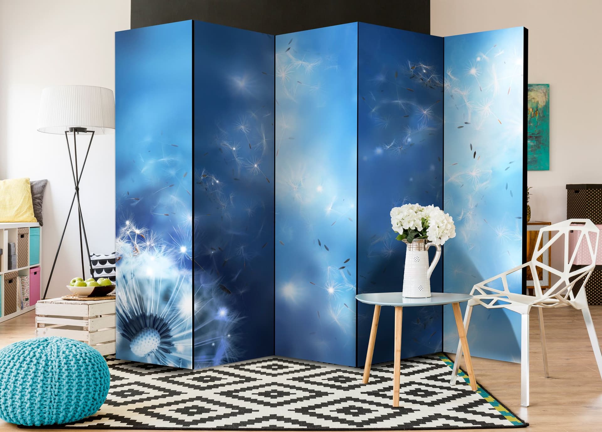 

Parawan 5-częściowy - Magia natury II [Room Dividers] (rozmiar 225x172)
