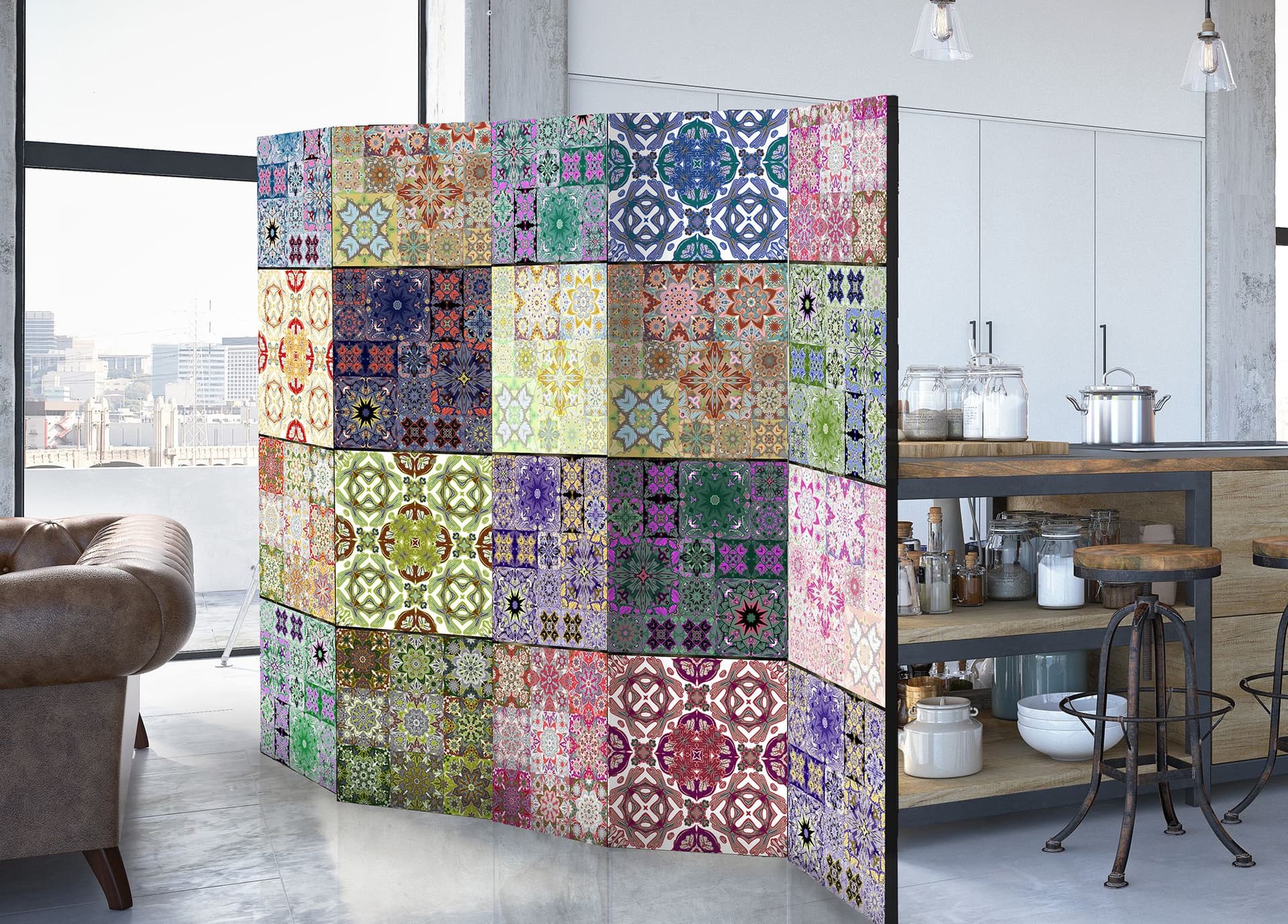 

Parawan 5-częściowy - Róg obfitości II [Room Dividers] (rozmiar 225x172)