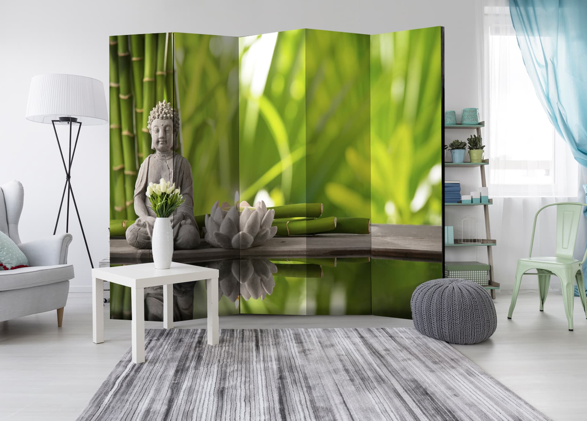 

Parawan 5-częściowy - Medytacja II [Room Dividers] (rozmiar 225x172)