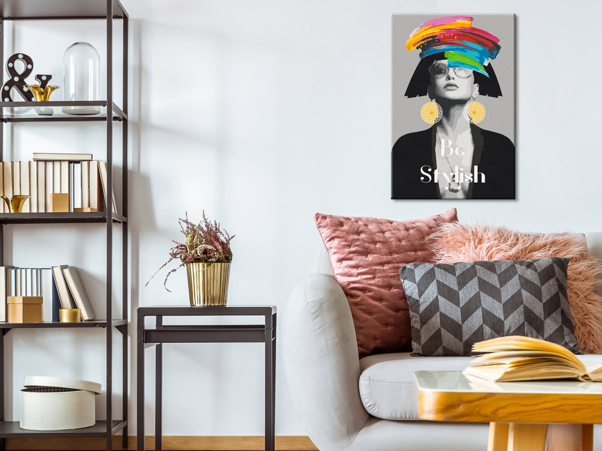 

Obraz do samodzielnego malowania - Be Stylish (rozmiar 40x60)