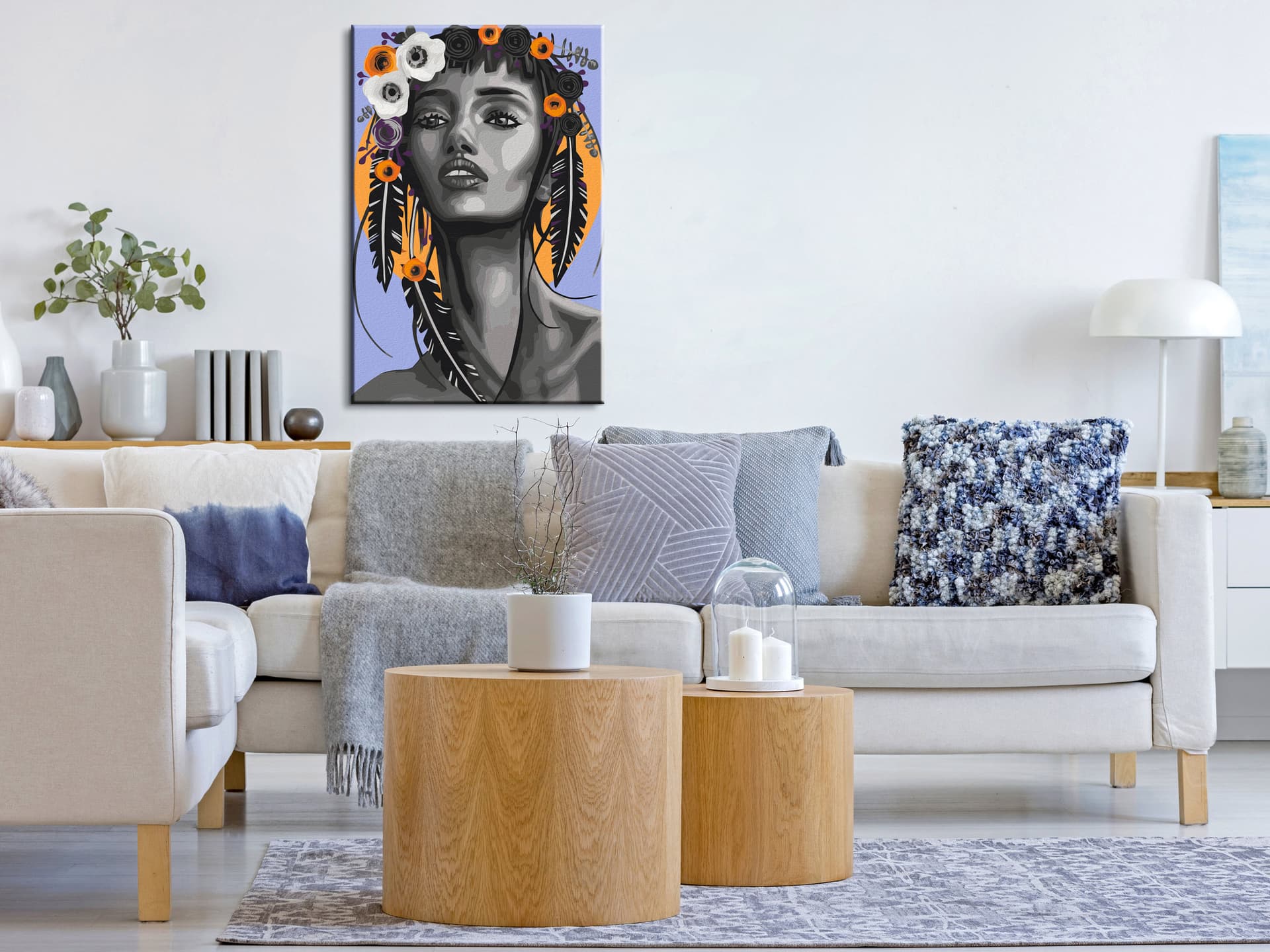 

Obraz do samodzielnego malowania - Aureola (rozmiar 40x60)