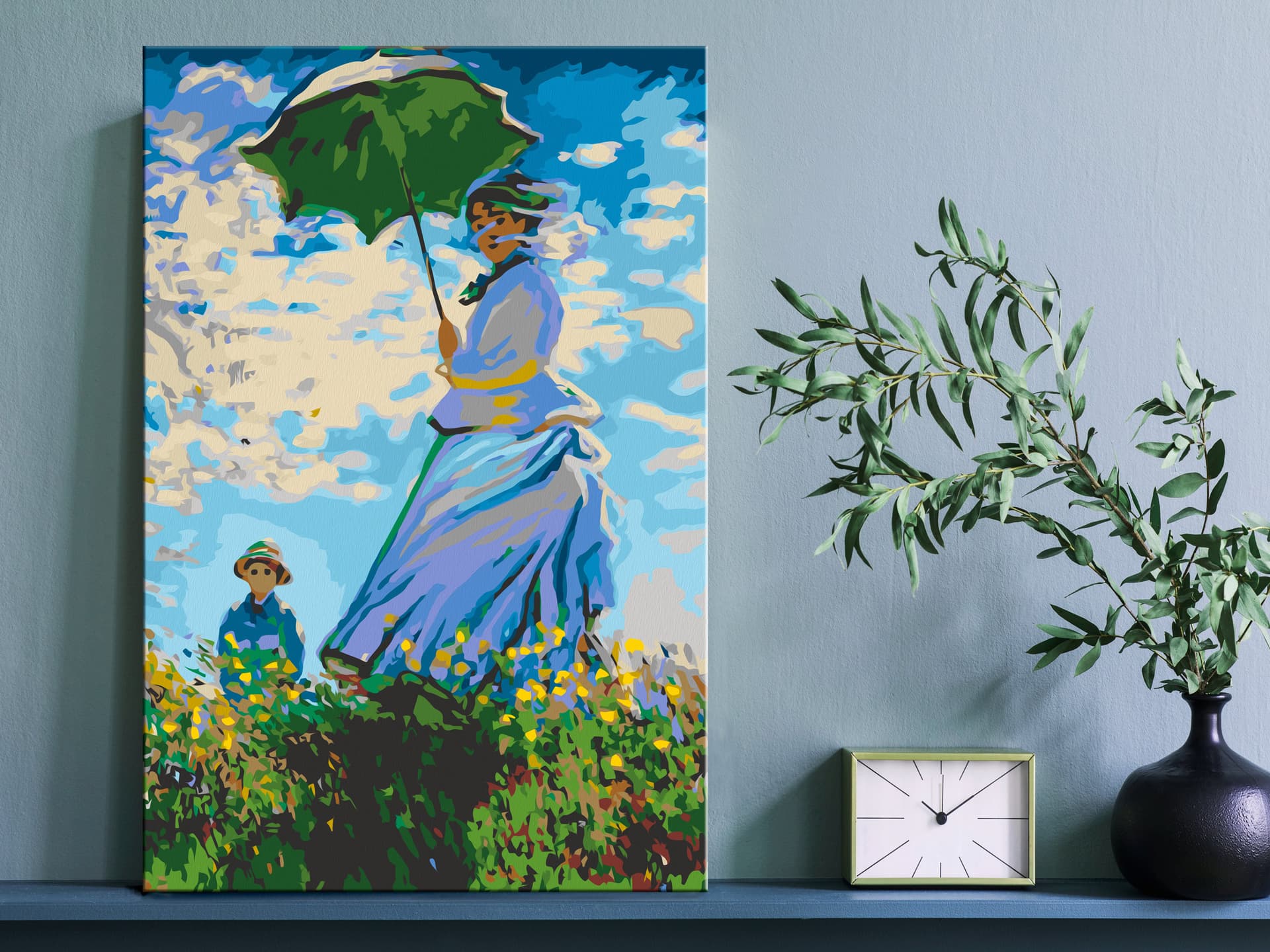 

Obraz do samodzielnego malowania - Claude Monet: Kobieta z parasolem (rozmiar 40x60)