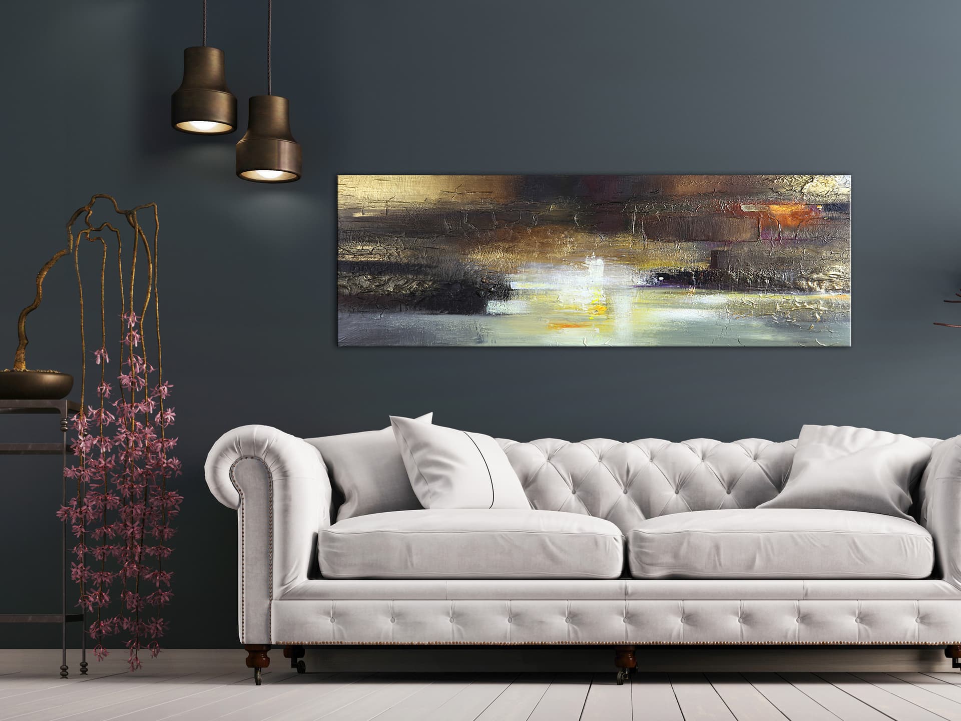 

Obraz - Powiew luksusu (1-częściowy) wąski (rozmiar 120x40)