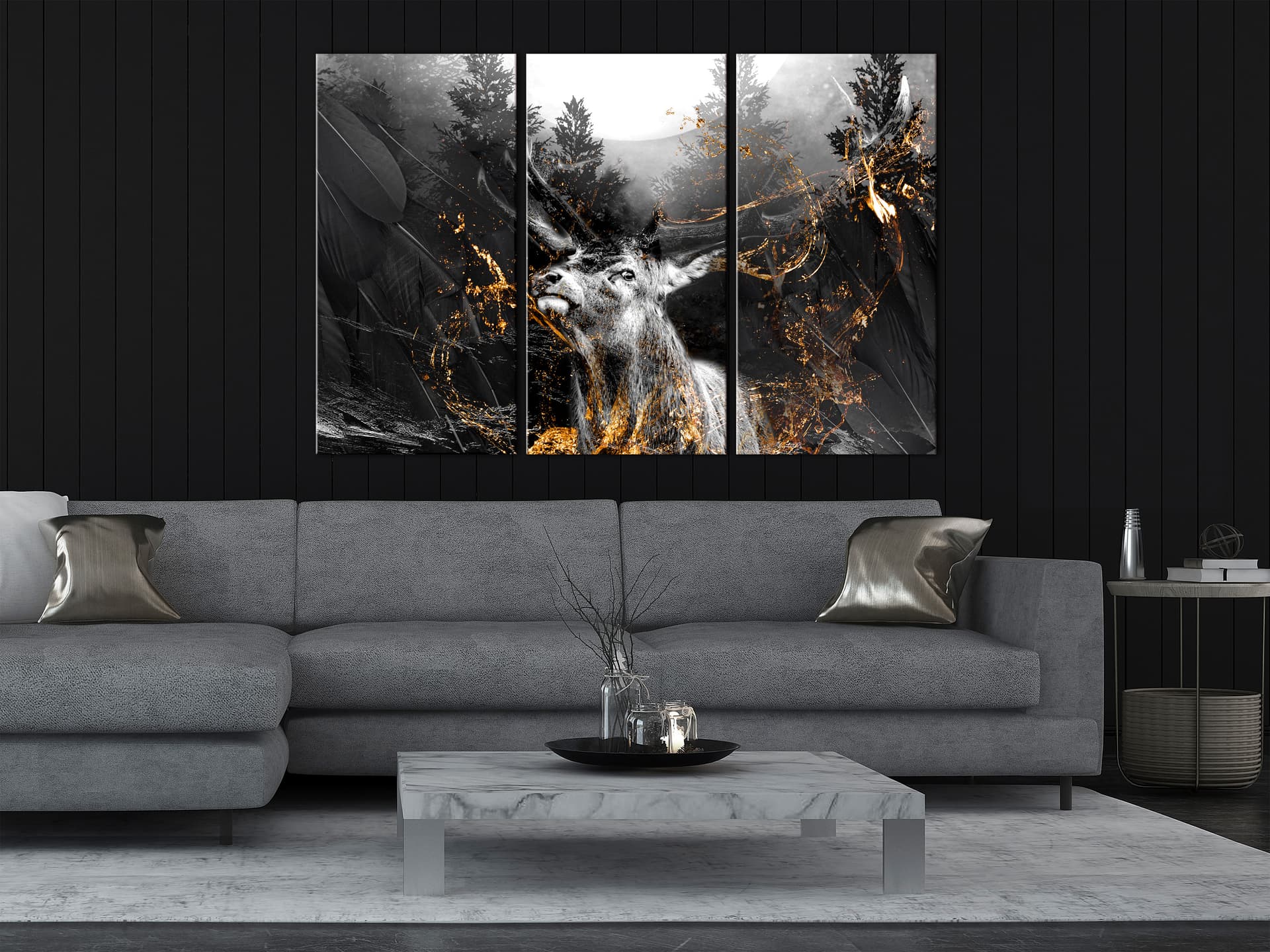 

Obraz - Król kniei (3-częściowy) (rozmiar 90x60)