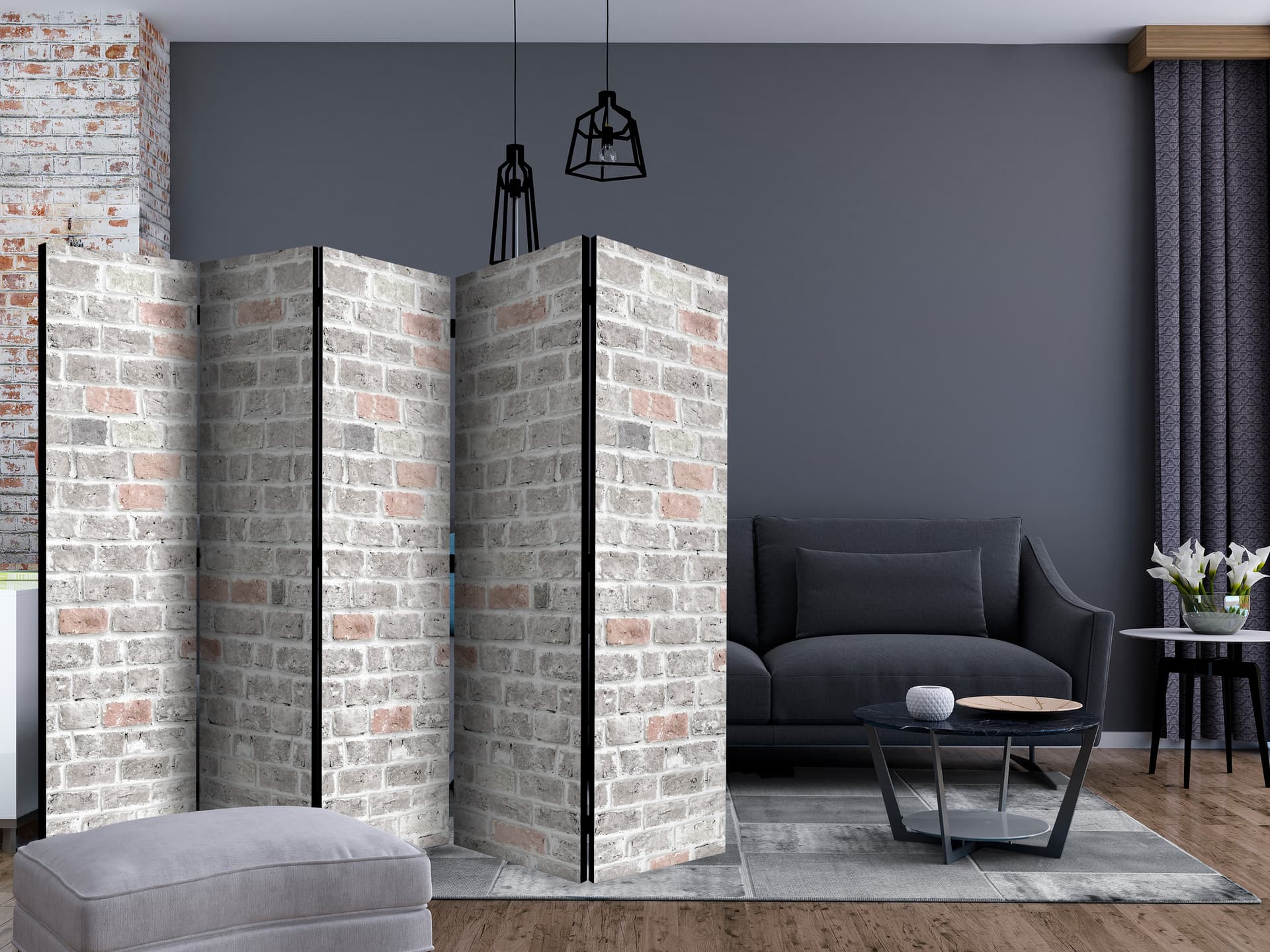 

Parawan 5-częściowy - Wiosenny odcień II [Room Dividers] (rozmiar 225x172)