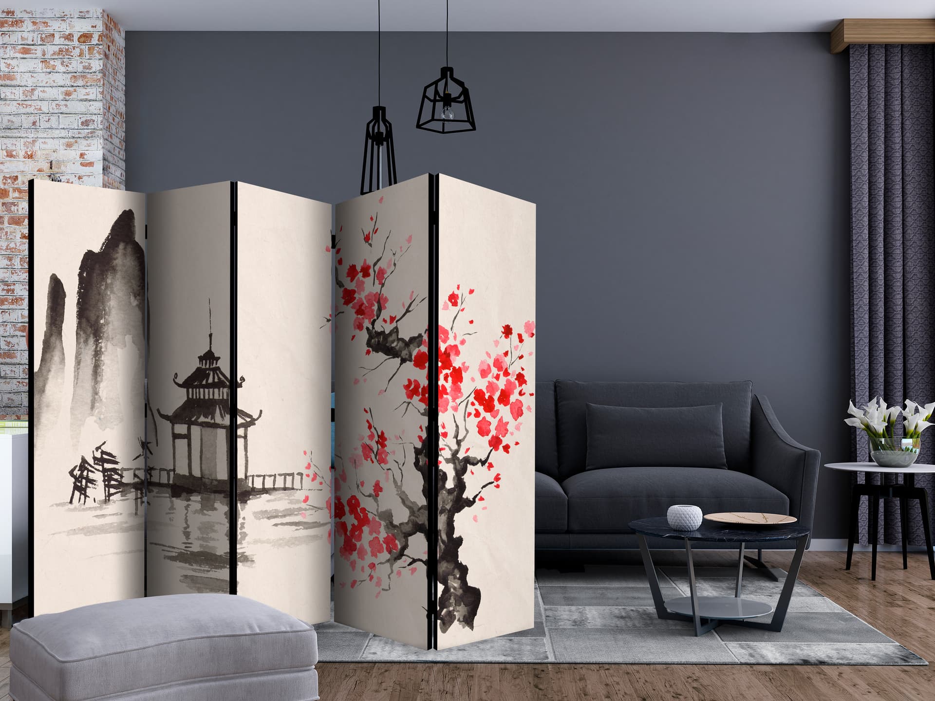 

Parawan 5-częściowy - Budka senseia II [Room Dividers] (rozmiar 225x172)