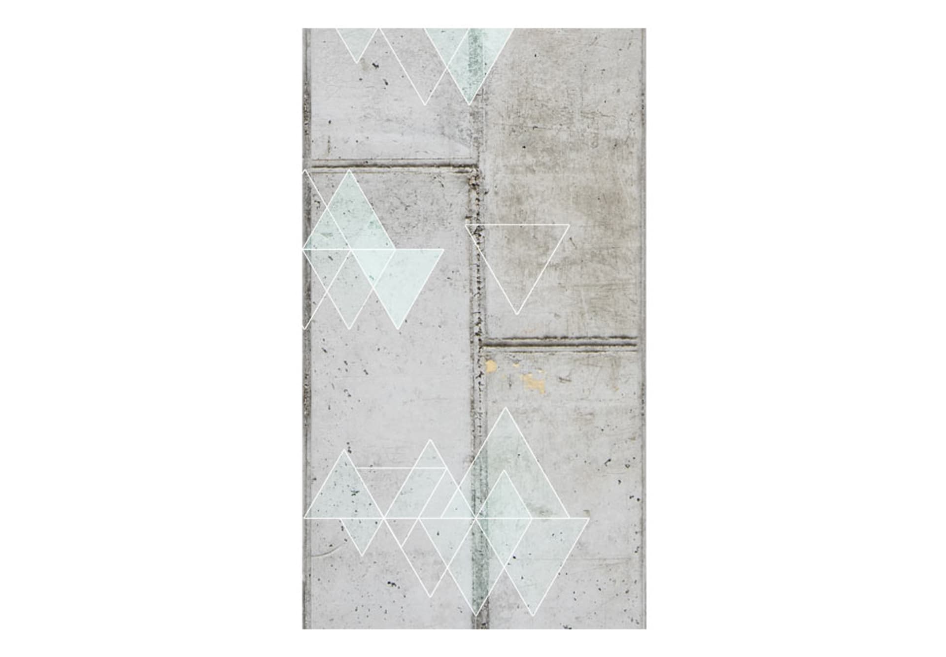 

Fototapeta - Beton i trójkąty (rozmiar 50x1000)