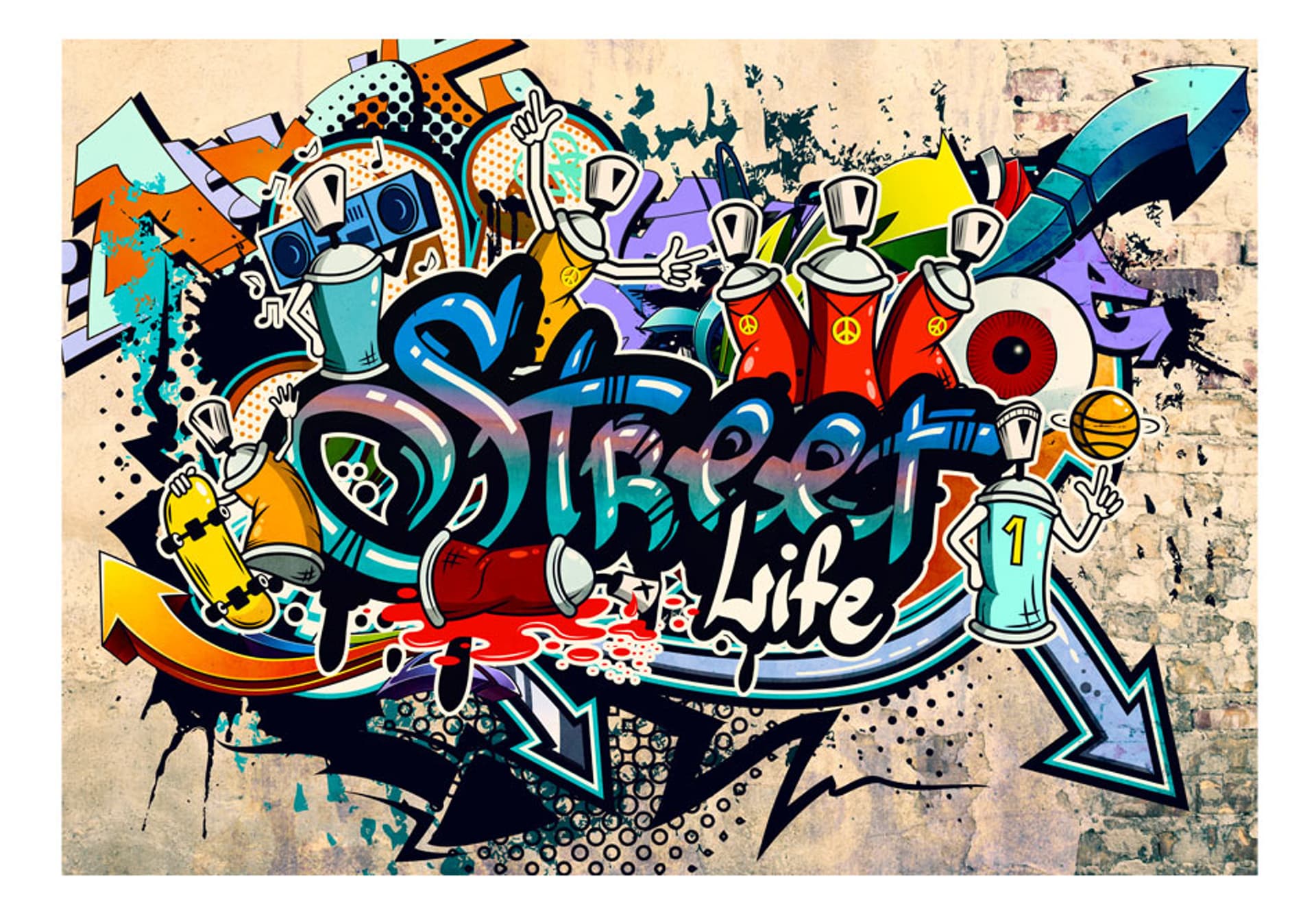 

Fototapeta - Street Life (rozmiar 300x210)