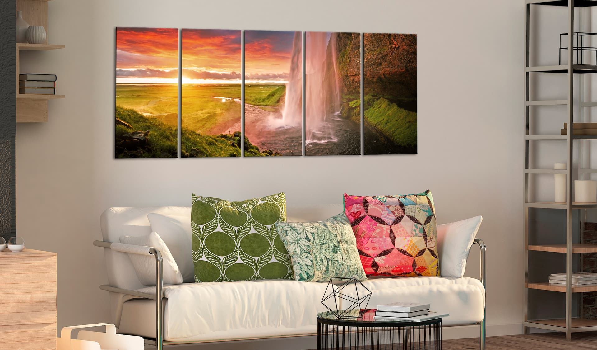 

Obraz - Wodospad Seljalandsfoss I (rozmiar 225x90)