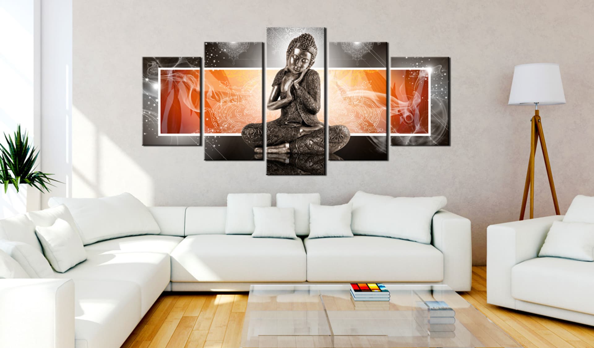 

Obraz - Budda i ornamenty (rozmiar 225x112.5)
