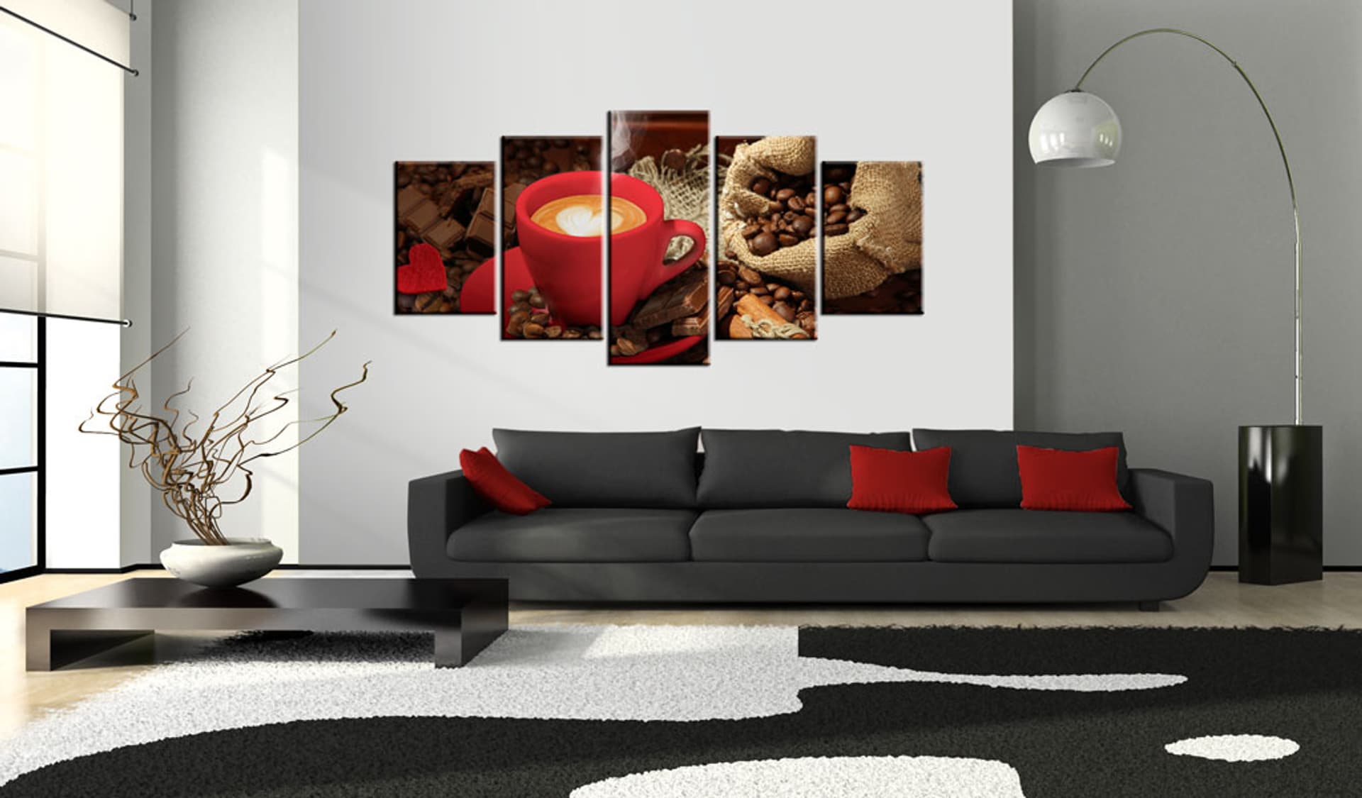 

Obraz - Love espresso (rozmiar 200x100)