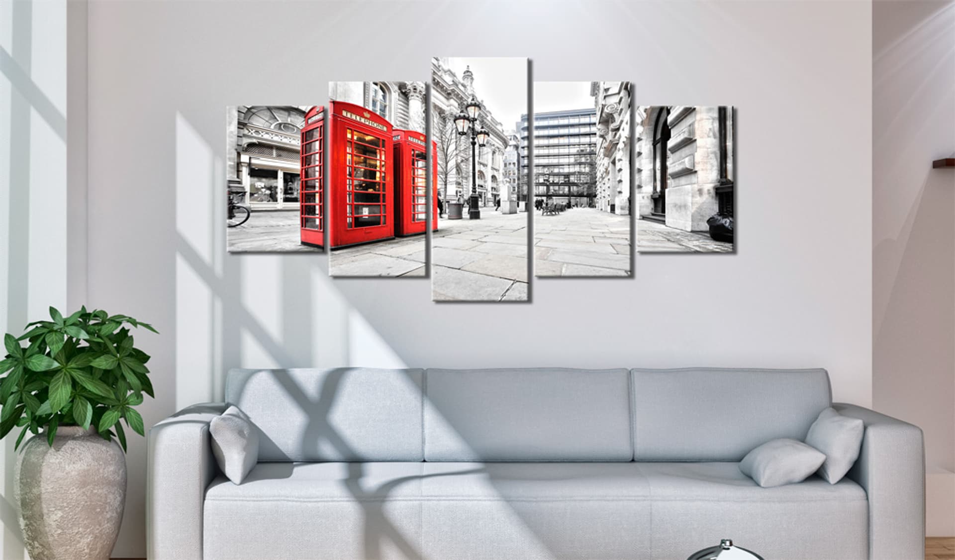 

Obraz - Street of London (rozmiar 200x100)
