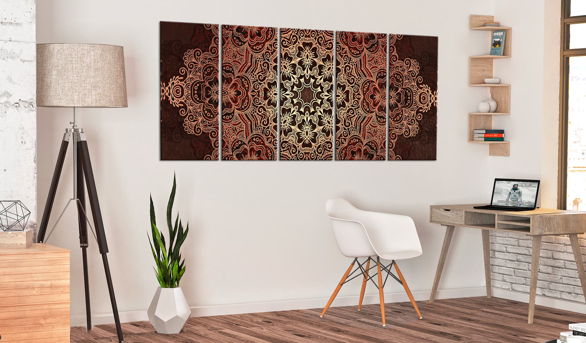 

Obraz - Mandala: Bukiet kwiatów (rozmiar 200x80)