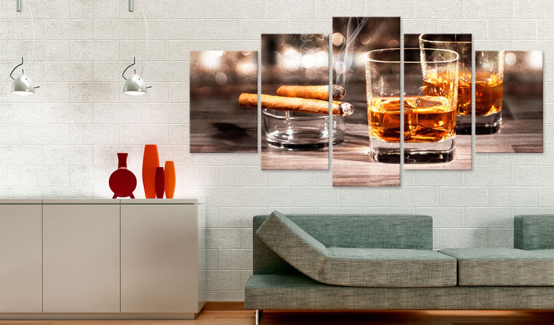 

Obraz - Cygaro i whisky (rozmiar 225x112.5)