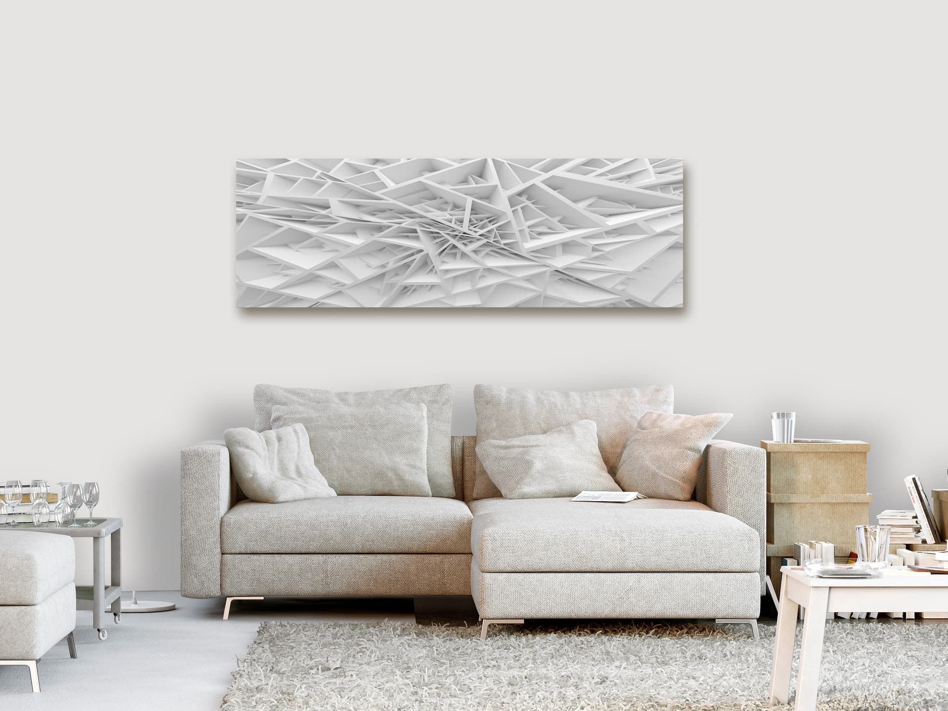 

Obraz - Skomplikowana geometria (1-częściowy) wąski (rozmiar 150x50)