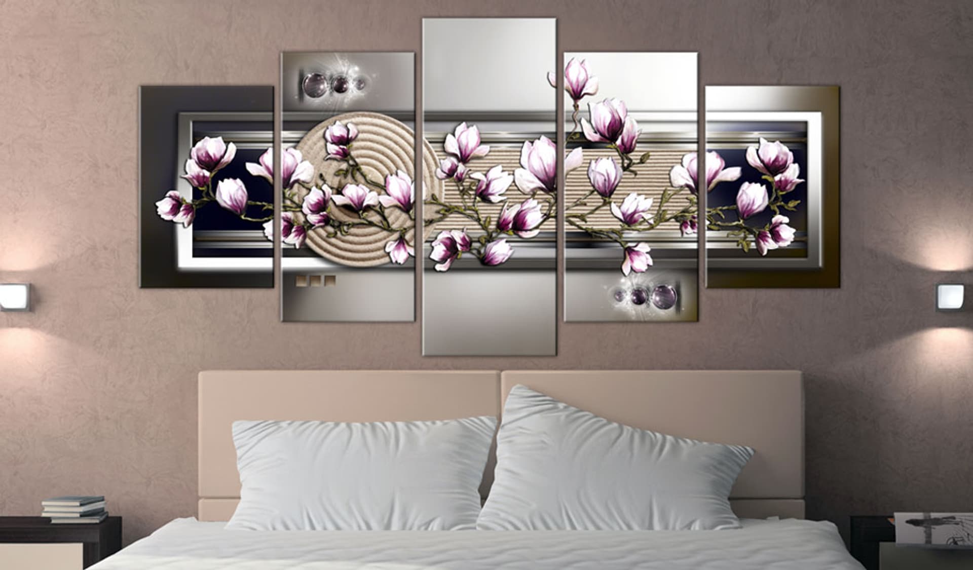 

Obraz - Magnolia i ogród Zen (rozmiar 225x112.5)