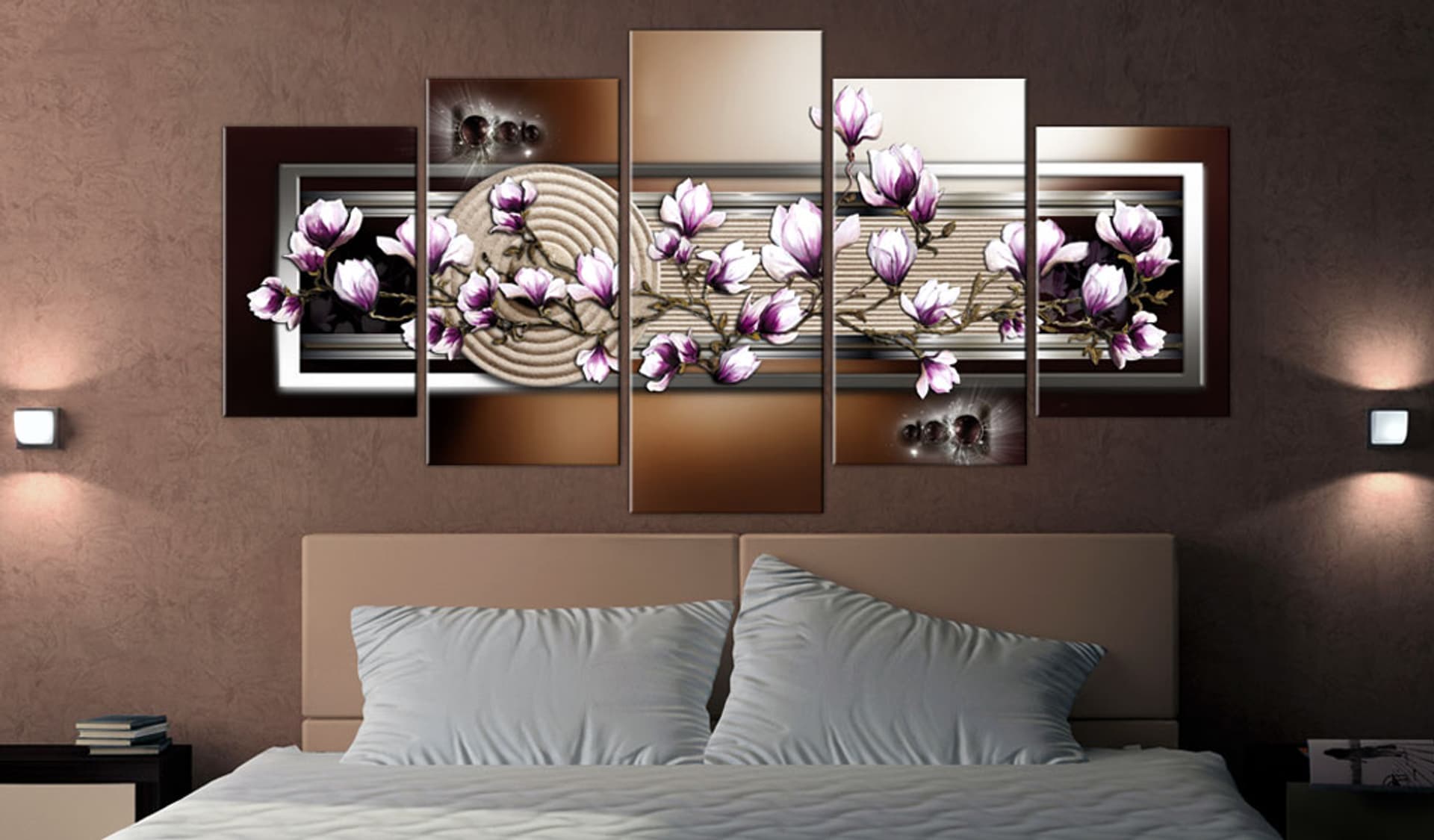 

Obraz - Ogród Zen i magnolia (rozmiar 225x112.5)