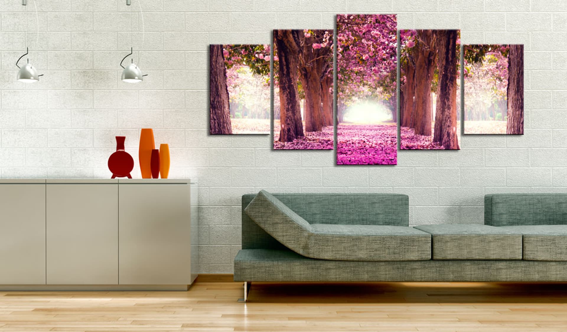 

Obraz - Podążaj za pięknem (rozmiar 200x100)