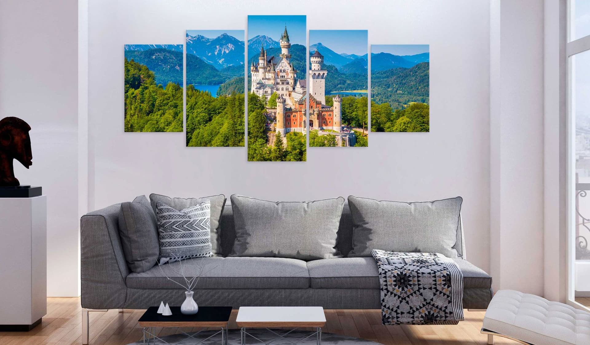 

Obraz - Zamek Neuschwanstein (rozmiar 225x112.5)