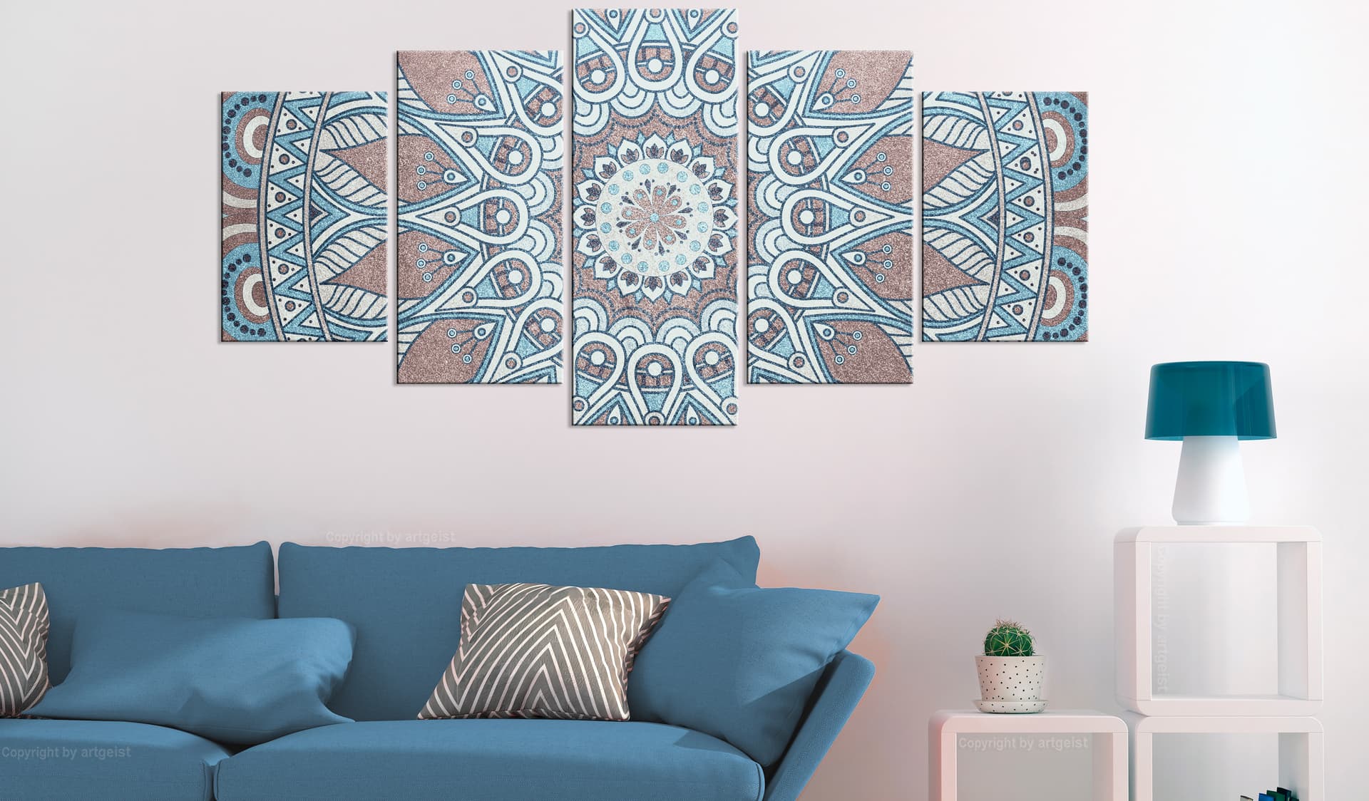 

Obraz - Orientalny okrąg (5-częściowy) szeroki (rozmiar 200x100)