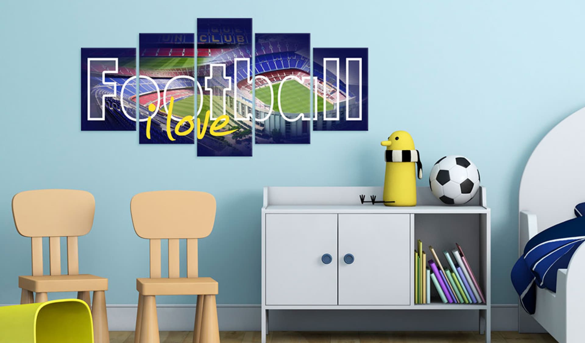 

Obraz - Football moja miłość (rozmiar 225x112.5)