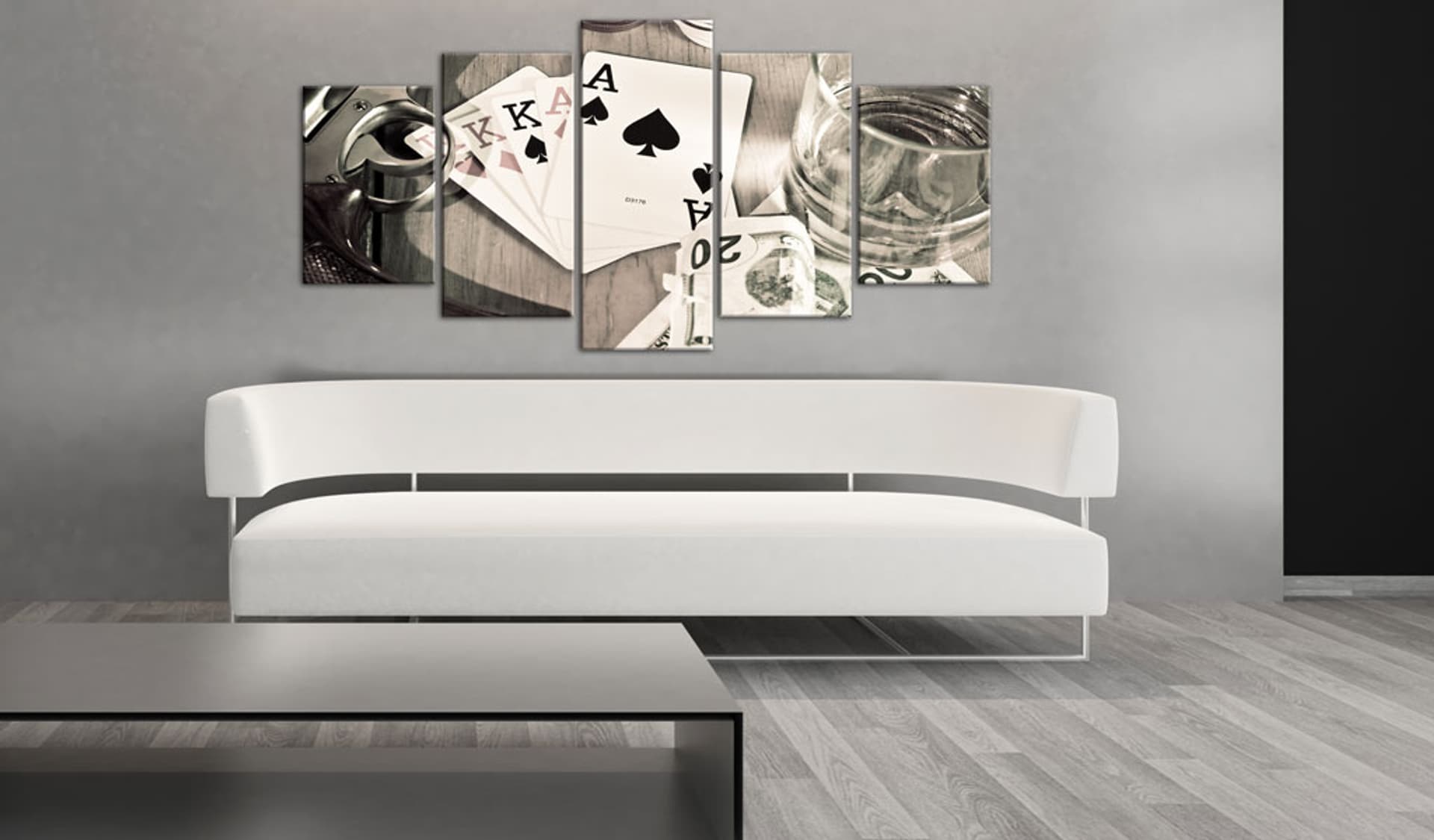 

Obraz - Pokerowa noc (rozmiar 225x112.5)