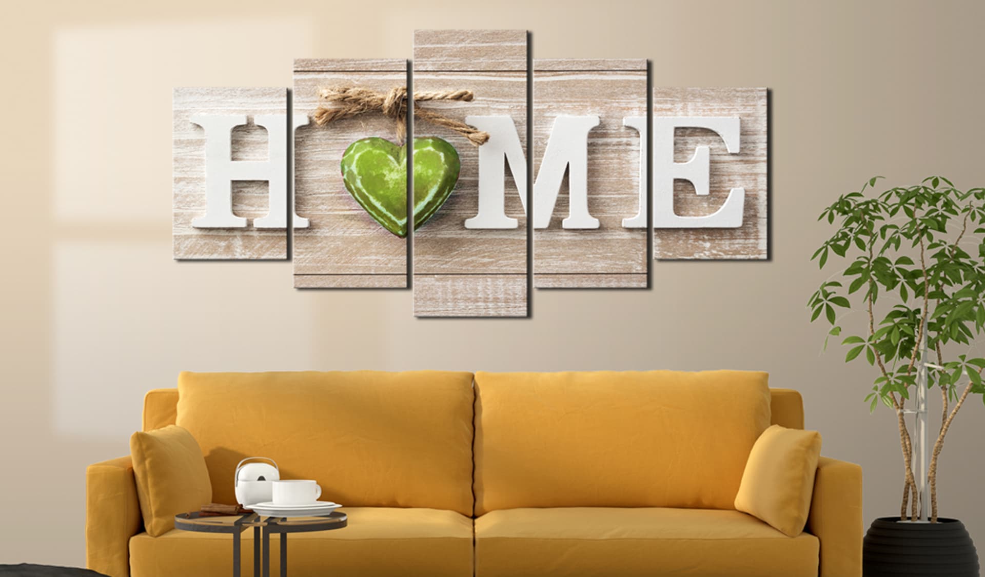

Obraz - Home: Domowa melodia (rozmiar 100x50)