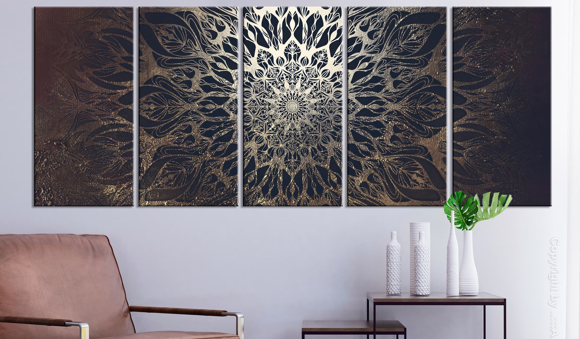 

Obraz - Hipnoza (5-częściowy) brązowy wąski (rozmiar 225x90)