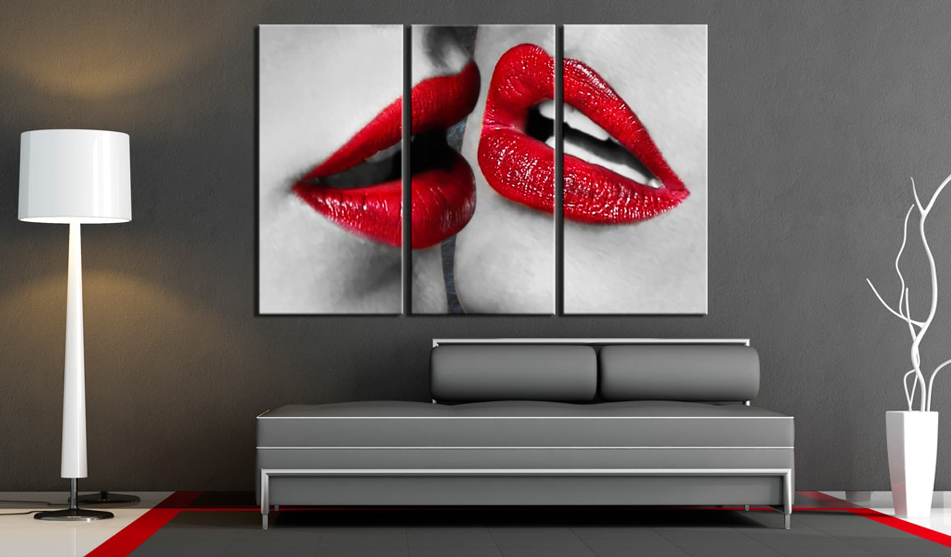 

Obraz - Hot lips (rozmiar 120x80)