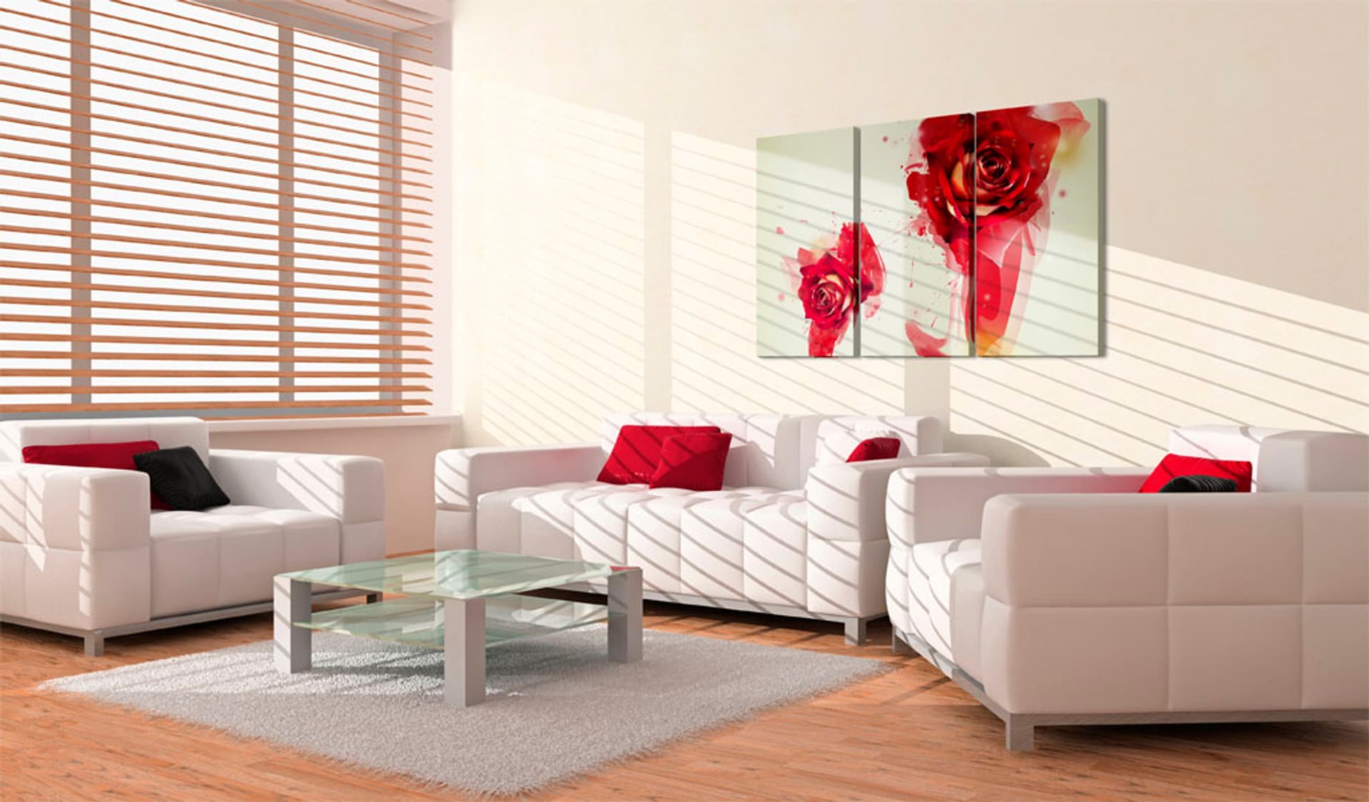 

Obraz - Nowe spojrzenie na różę (rozmiar 120x80)