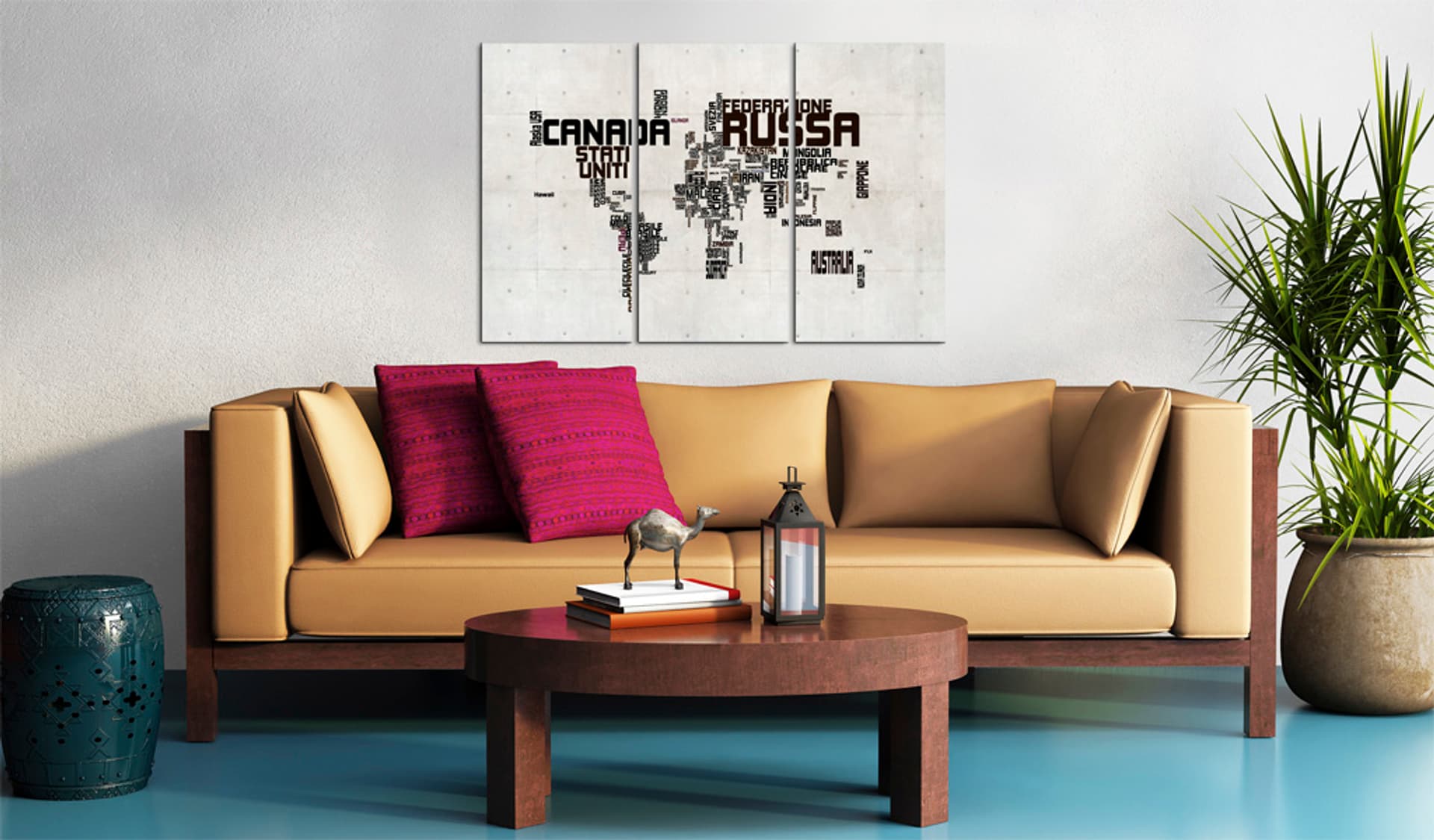 

Obraz - What a wonderful World - tryptyk (rozmiar 90x60)