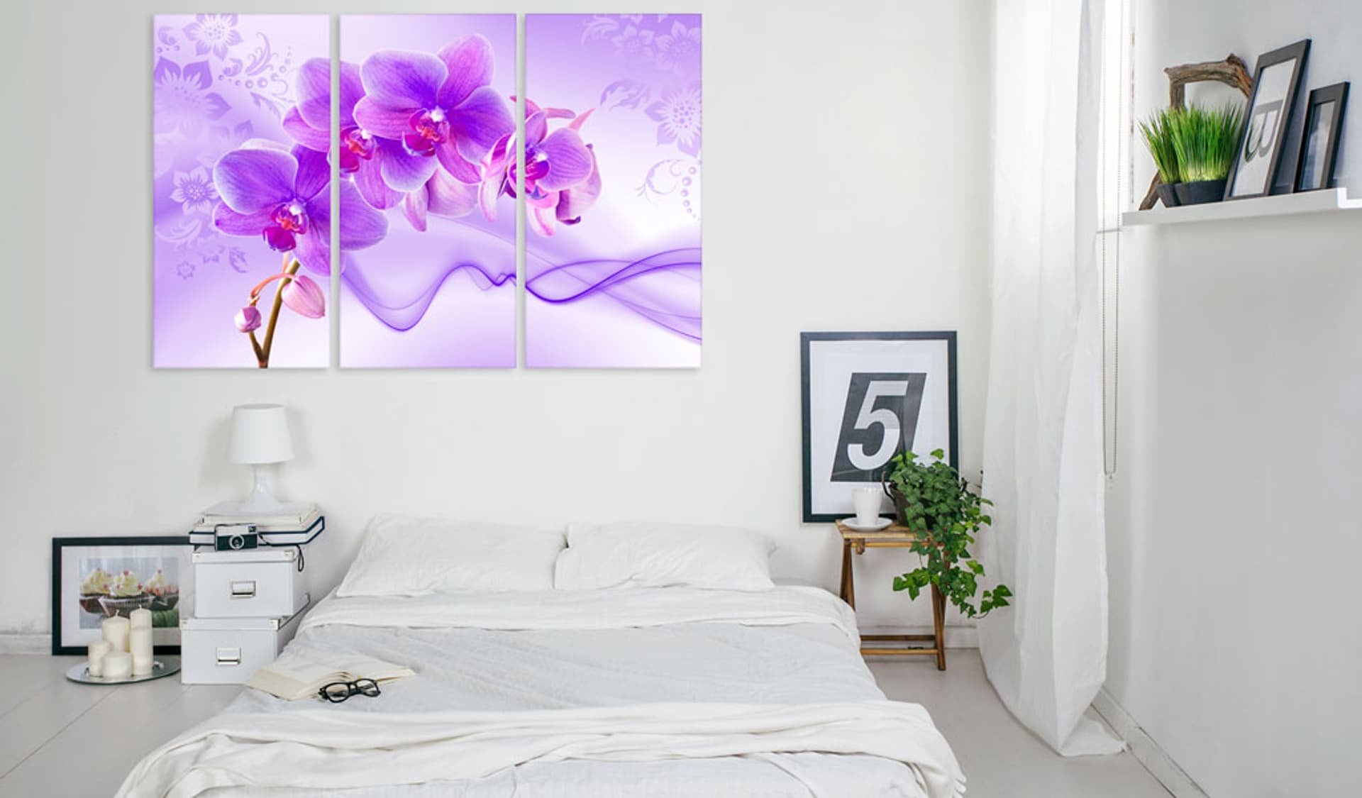 

Obraz - Eteryczna orchidea - fiolet (rozmiar 120x80)