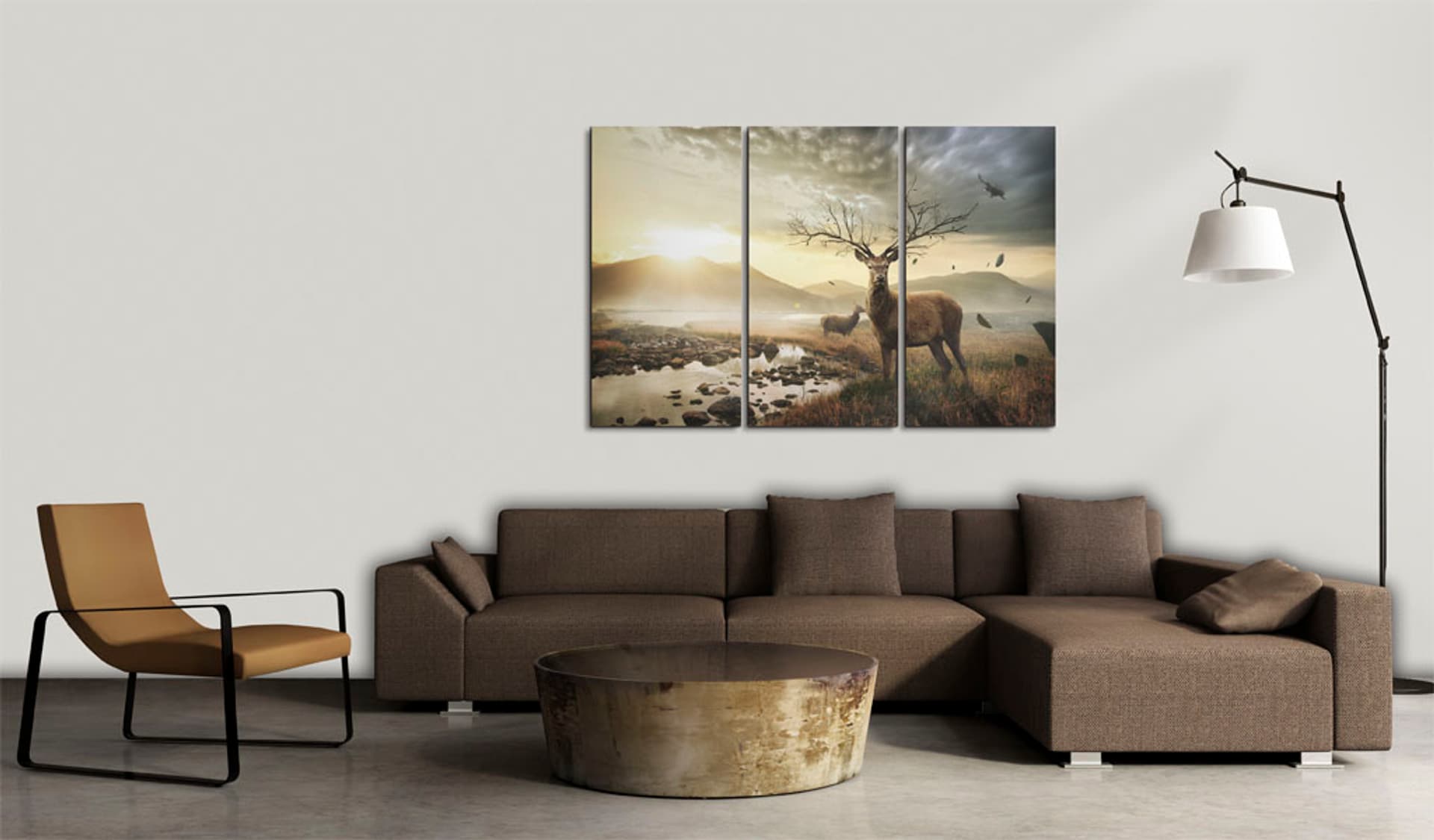 

Obraz - Jeleń z drzewnym porożem (rozmiar 60x40)