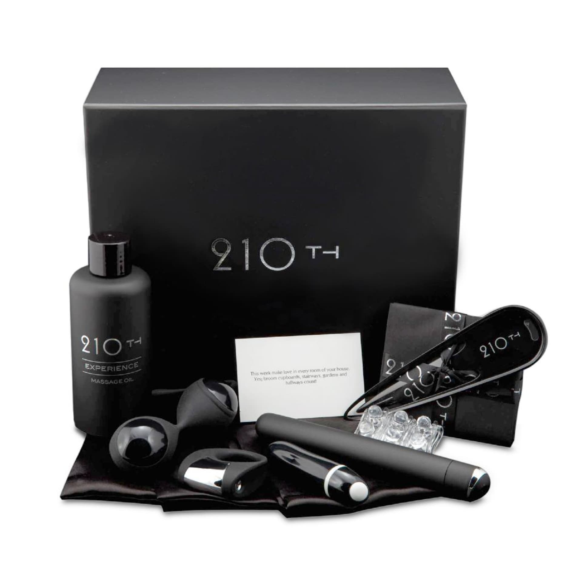 

Zestaw akcesoriów erotycznych - 210th Erotic Box Classic