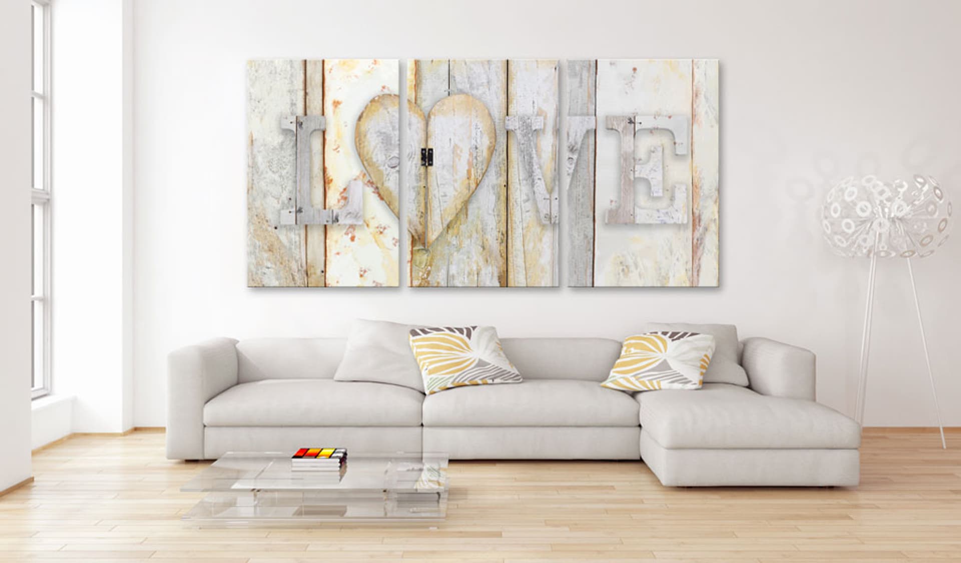 

Obraz - Vintage Love (rozmiar 120x60)
