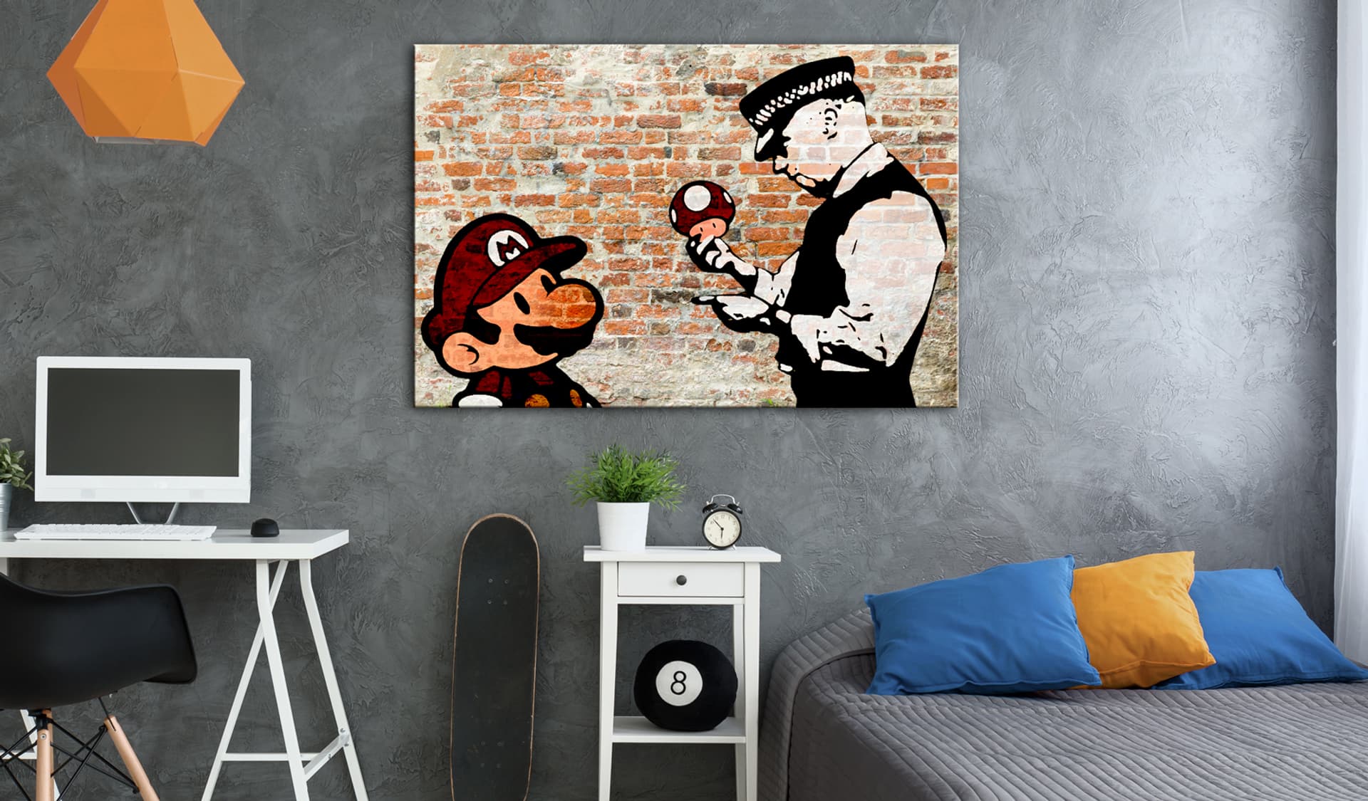 

Obraz - Banksy: Policyjne pouczenie (rozmiar 90x60)