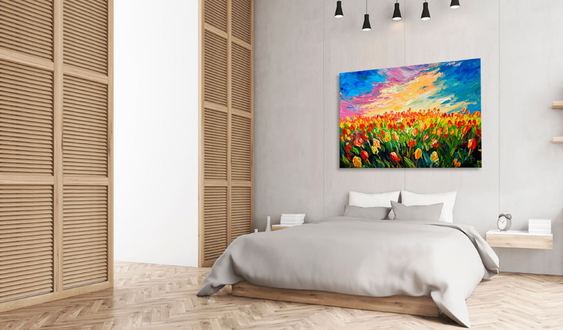 

Obraz - Morze tulipanów (rozmiar 120x80)