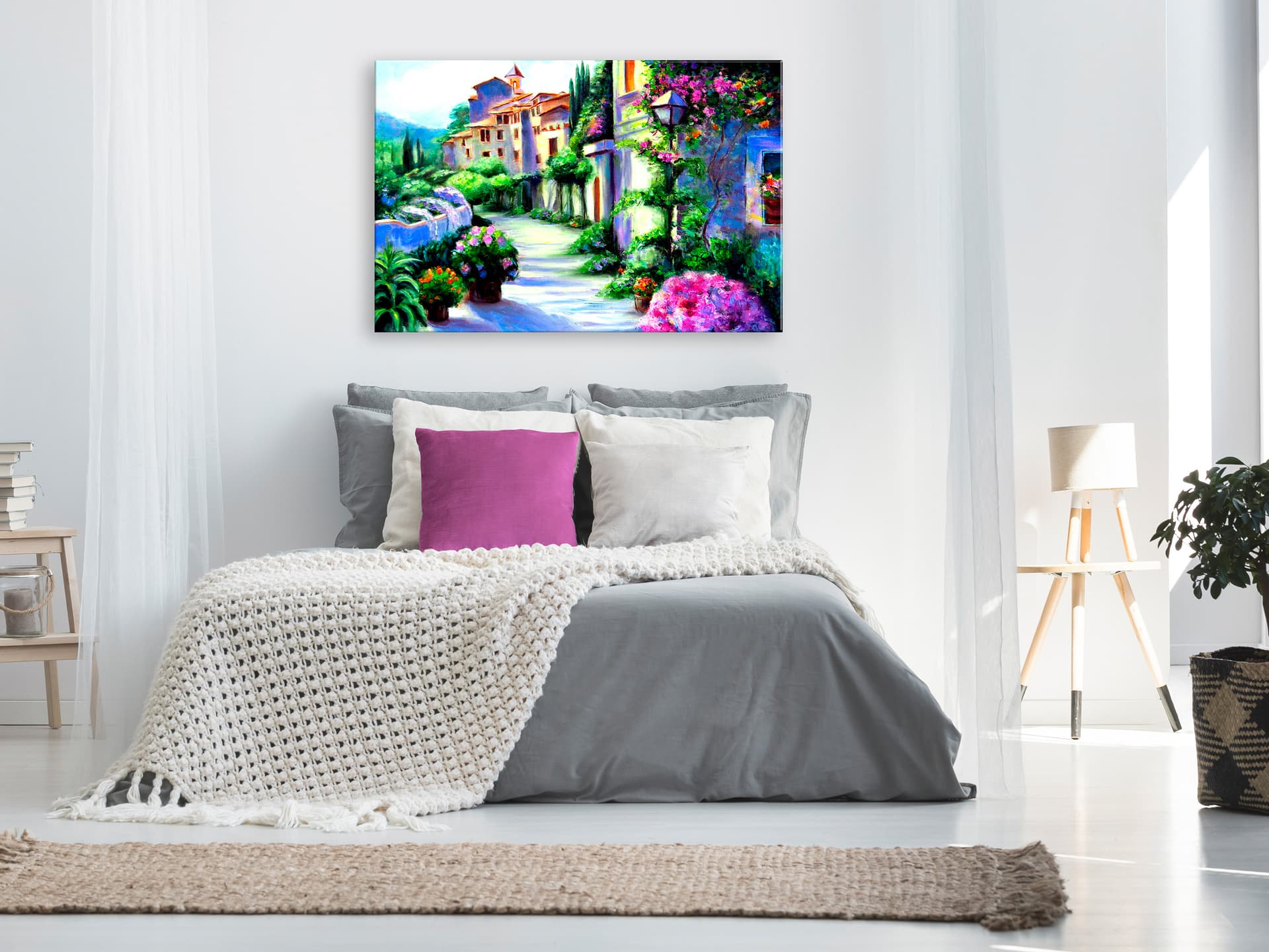 

Obraz - Kwiecista ulica (1-częściowy) szeroki (rozmiar 90x60)