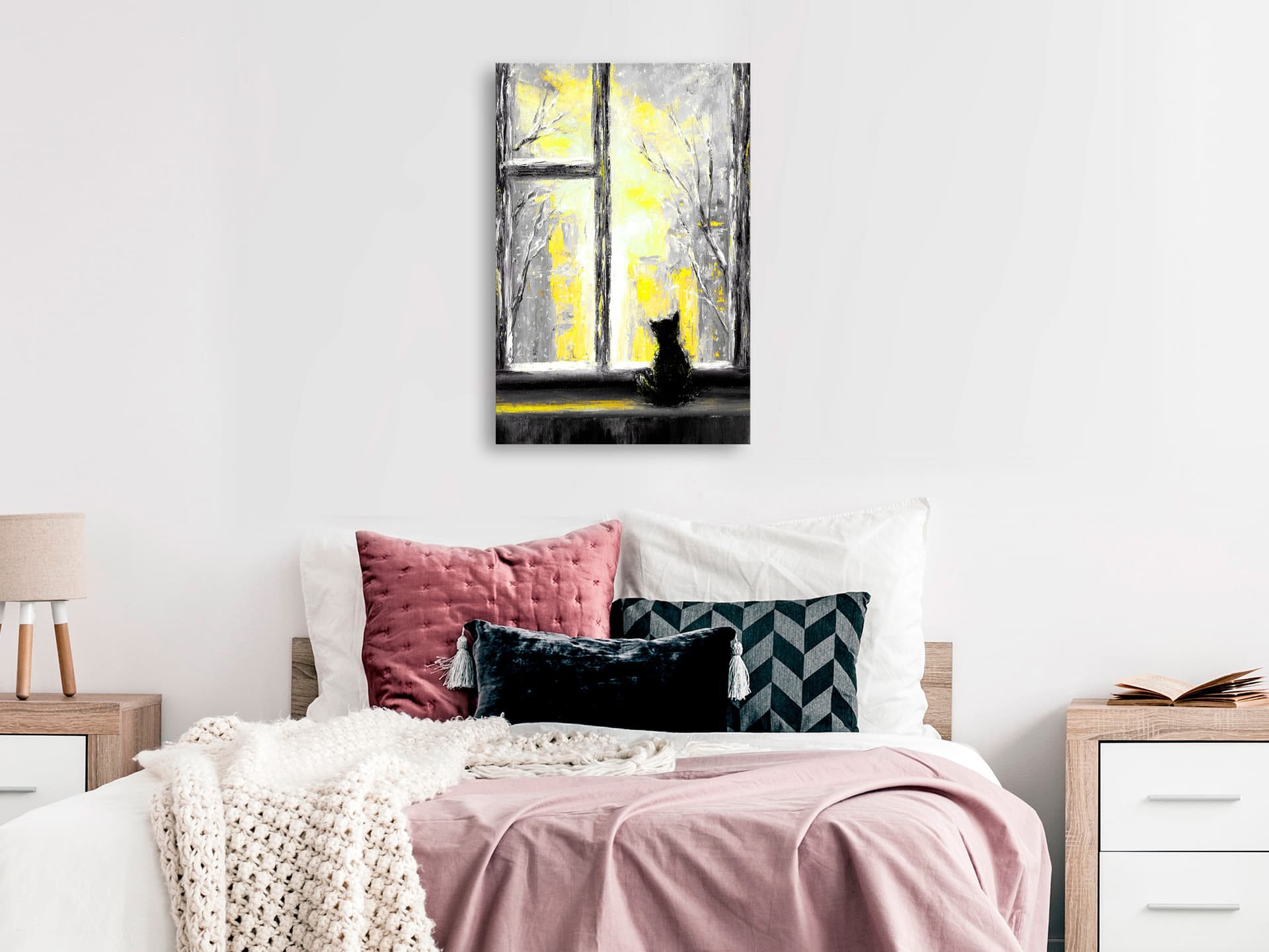 

Obraz - Tęskniący kotek (1-częściowy) pionowy żółty (rozmiar 60x90)