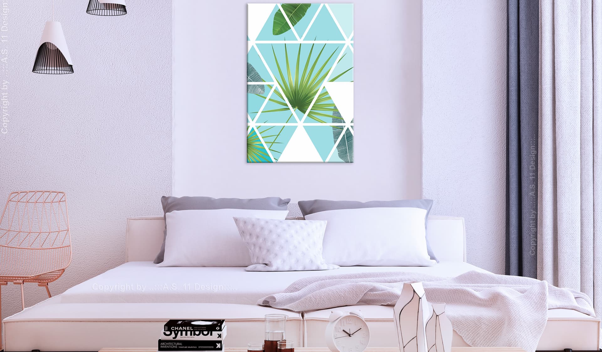 

Obraz - Geometryczna palma (1-częściowy) pionowy (rozmiar 60x90)