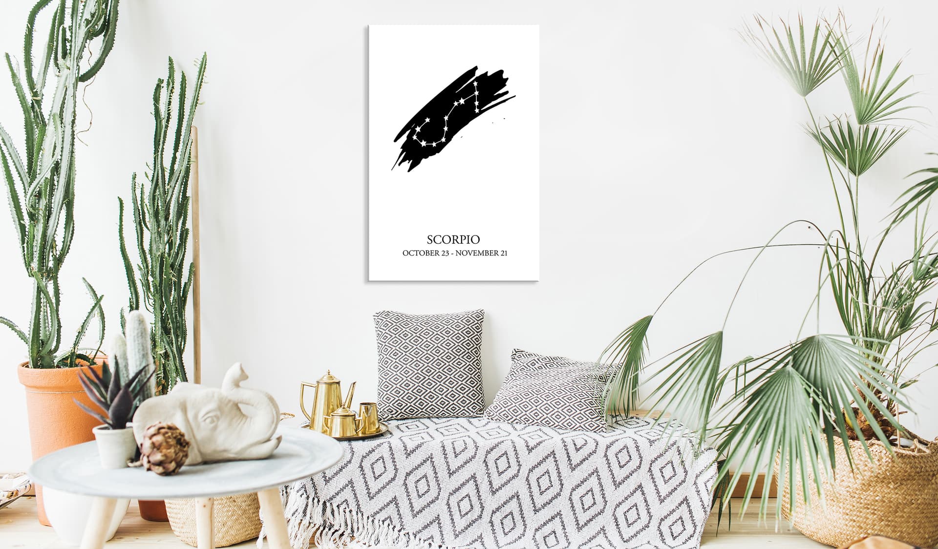 

Obraz - Znaki zodiaku: Skorpion (1-częściowy) pionowy (rozmiar 60x90)