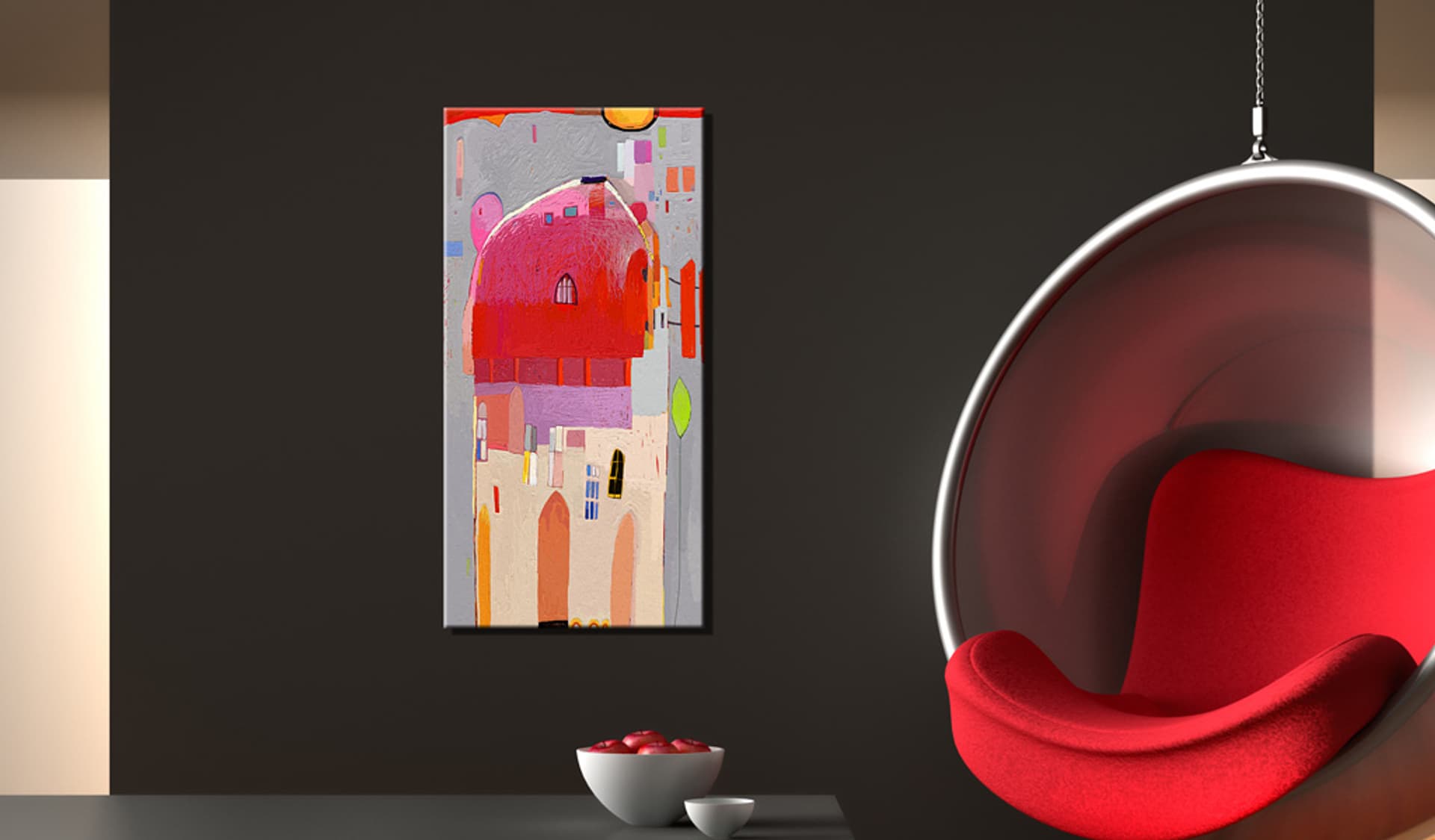 

Obraz - W moim magicznym domu... (rozmiar 40x80)