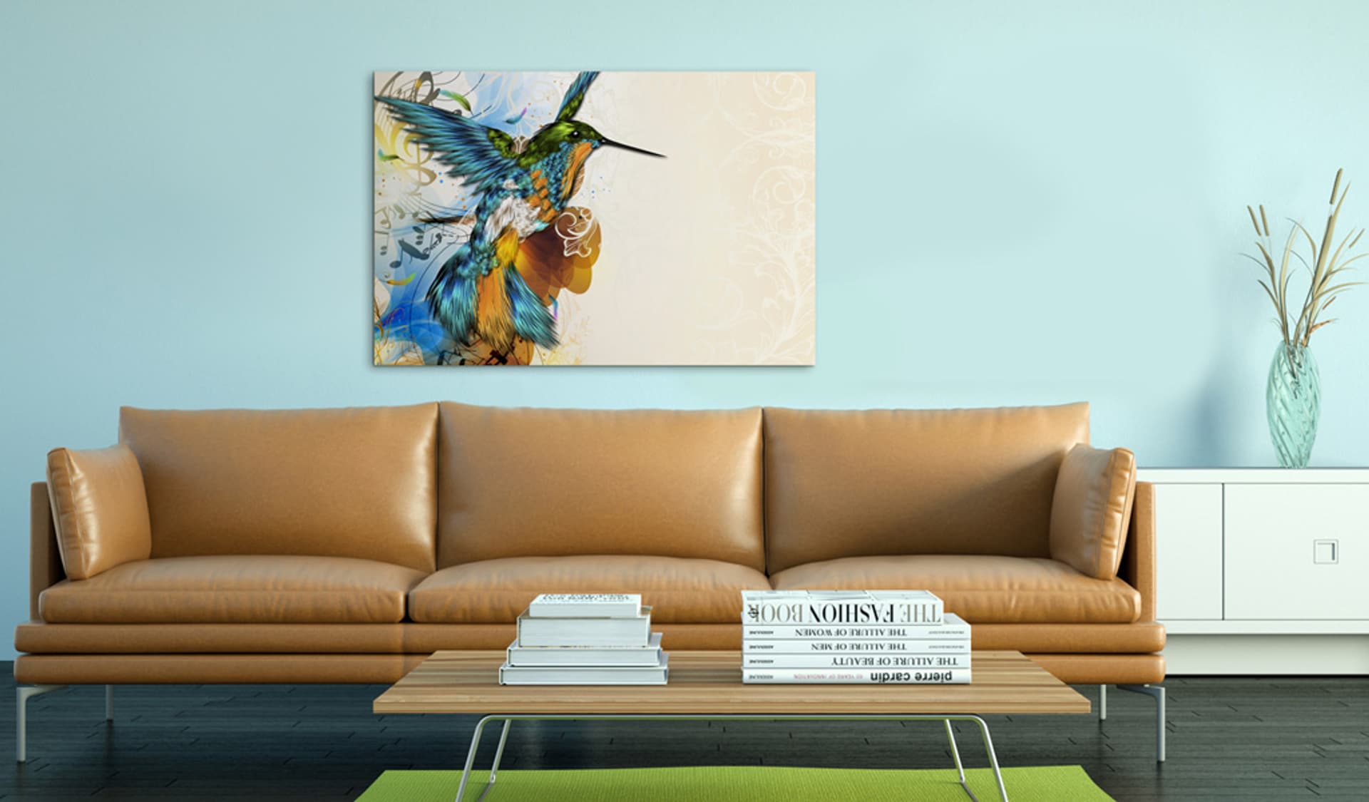 

Obraz - Bird's music (rozmiar 120x80)