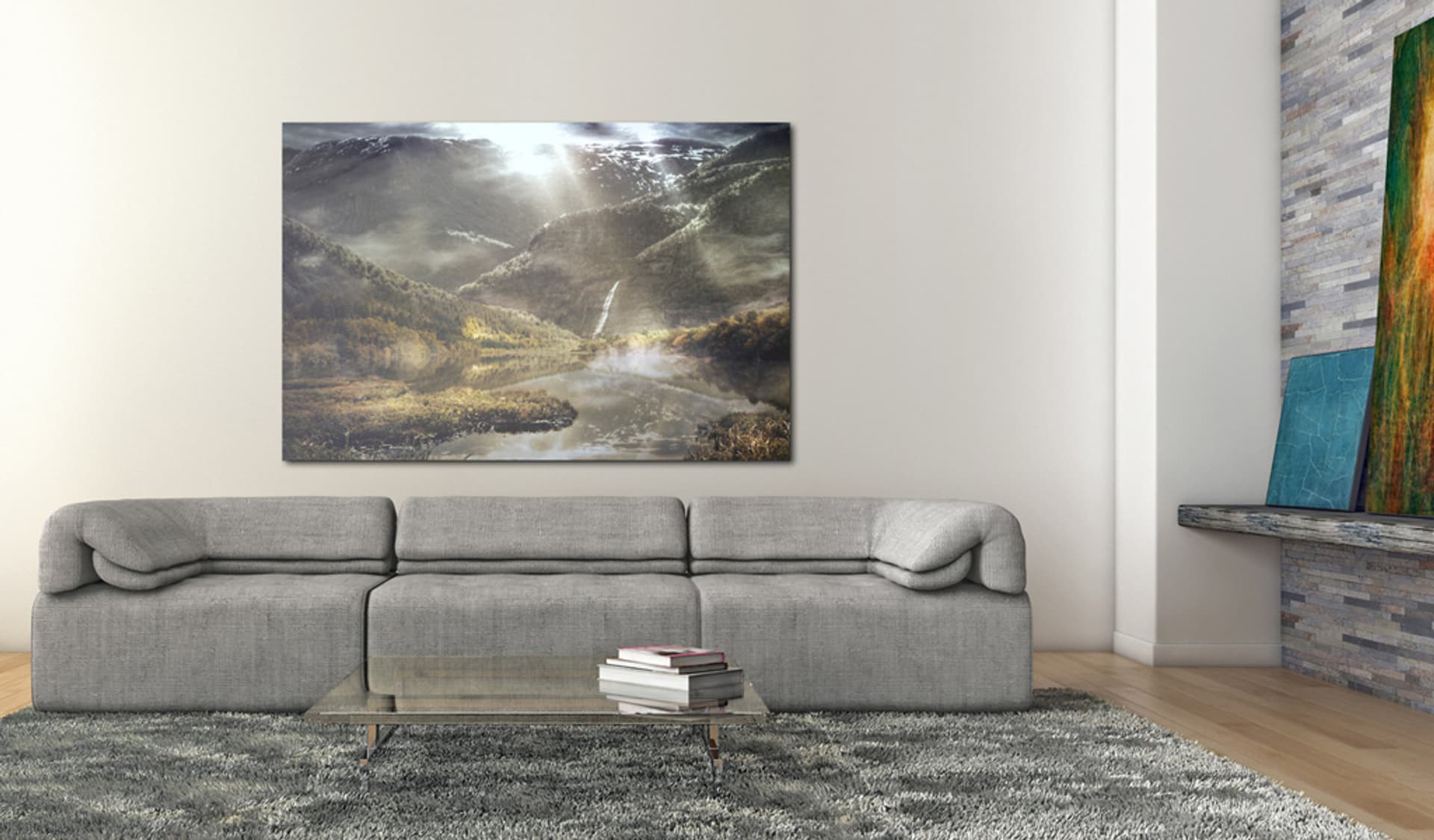 

Obraz - The land of mists (rozmiar 60x40)