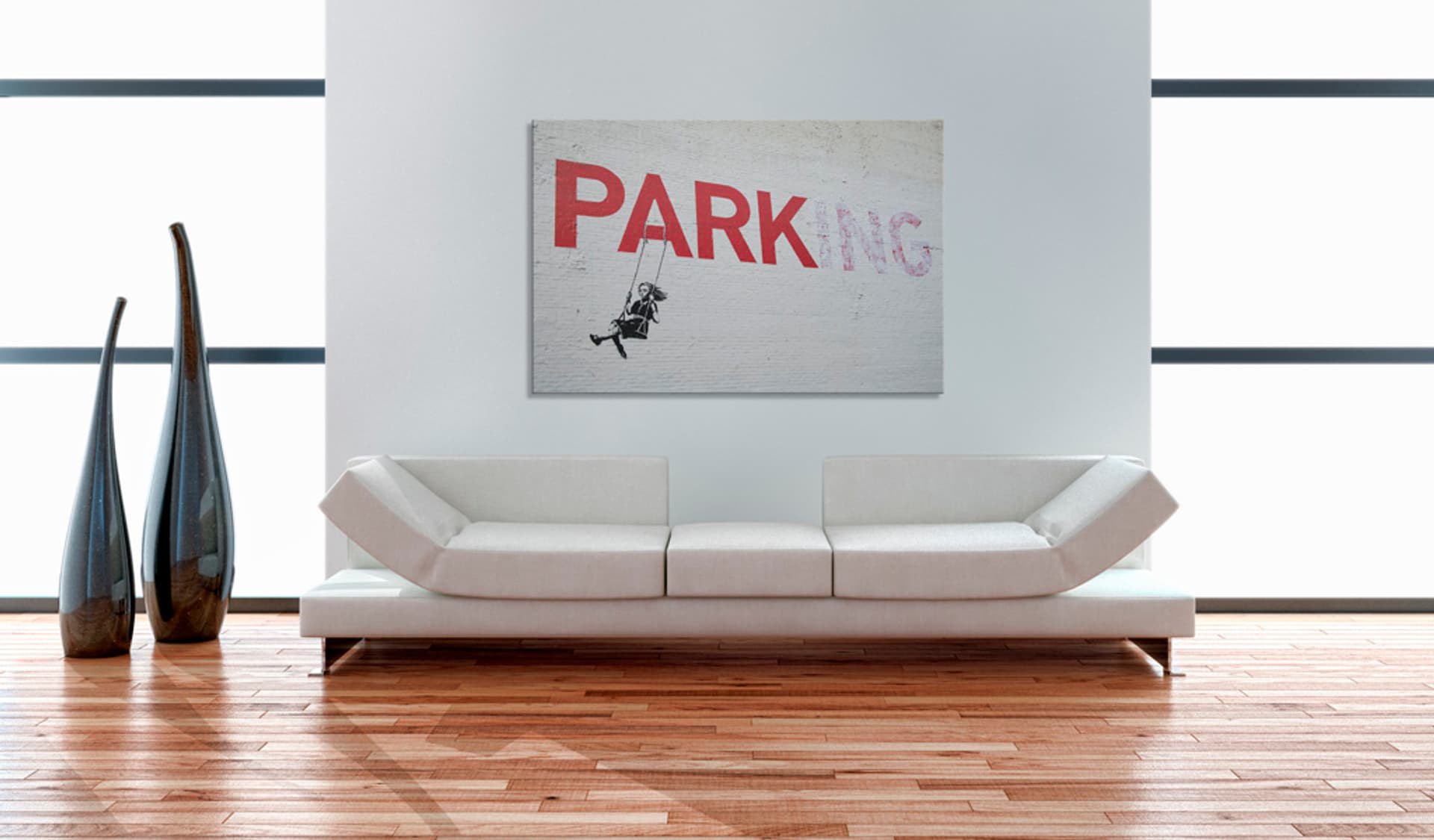 

Obraz - Parking (Banksy) (rozmiar 60x40)