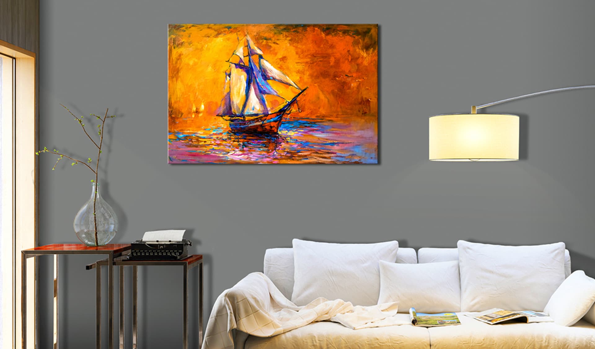 

Obraz - Ocean zachodzącego słońca (rozmiar 120x80)
