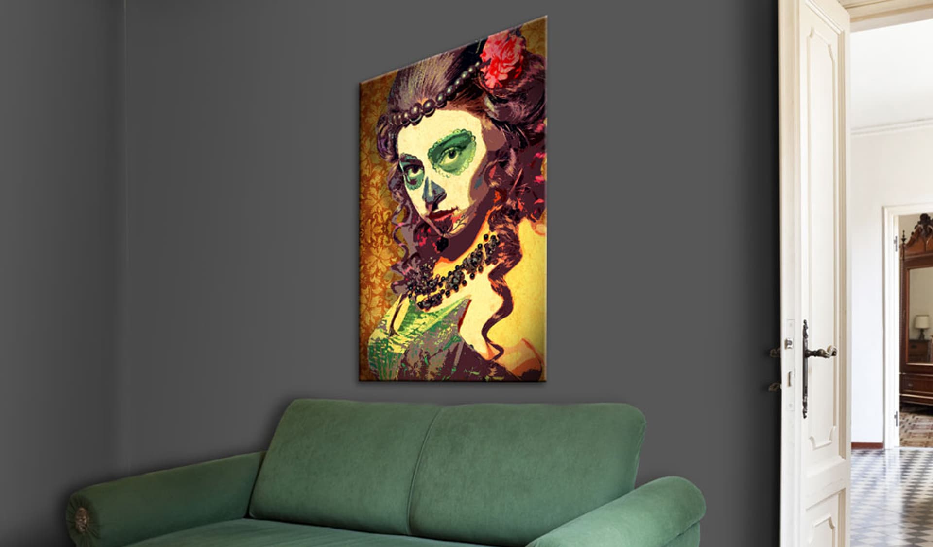 

Obraz - Mexican Skull (rozmiar 60x90)