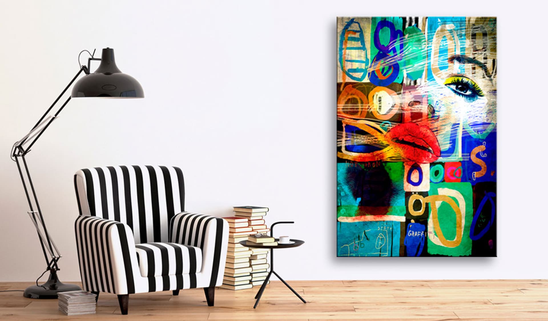 

Obraz - Pocałunek nowoczesności (rozmiar 40x60)